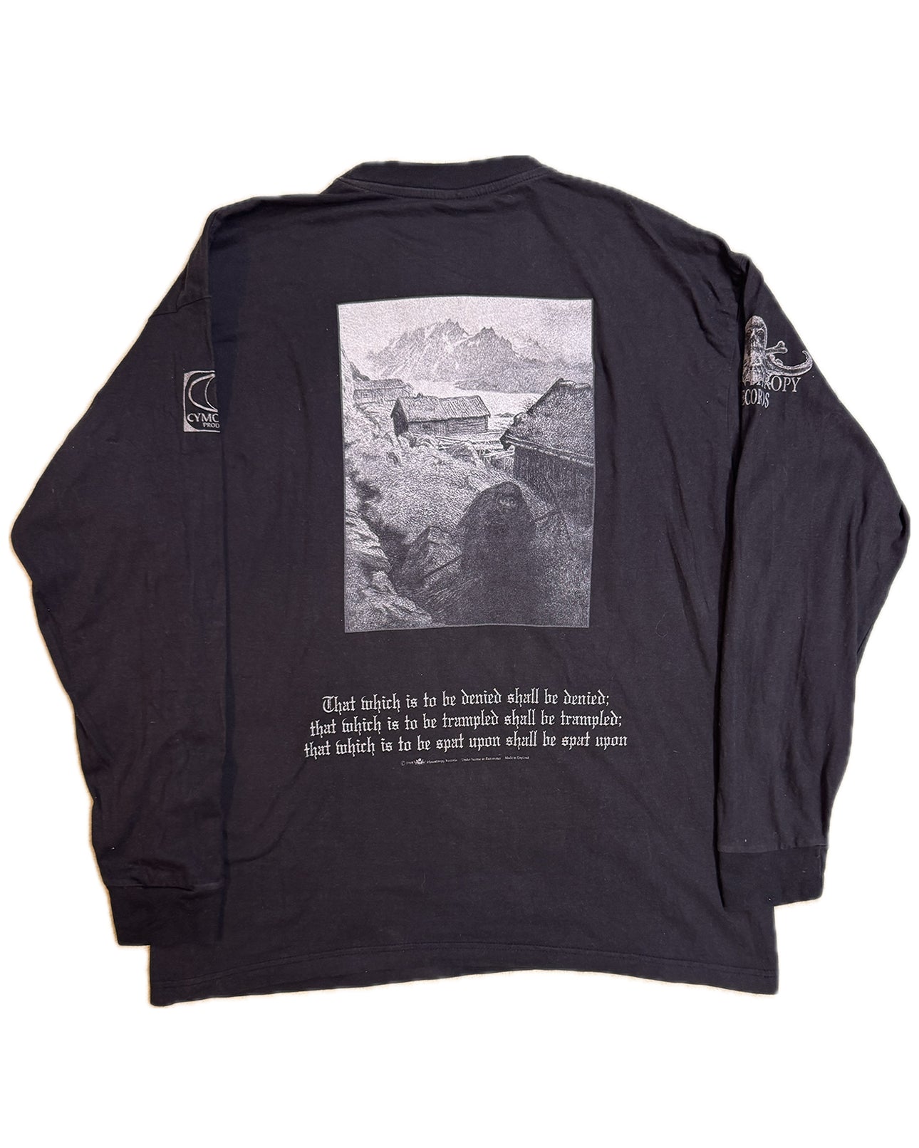 90's Burzum Vintage Long Sleeve T Shirt