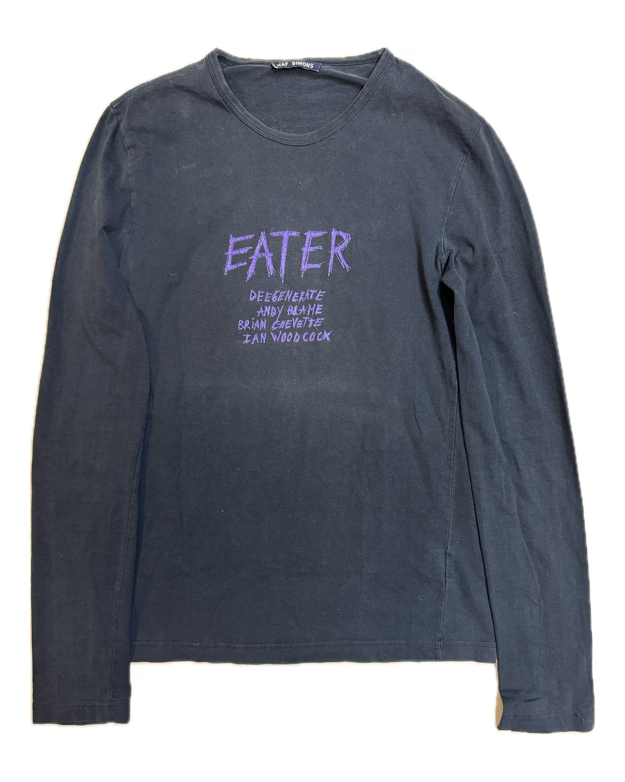 Raf Simons AW 1997 Eater Long Sleeve T shirt – First Times Worldwide