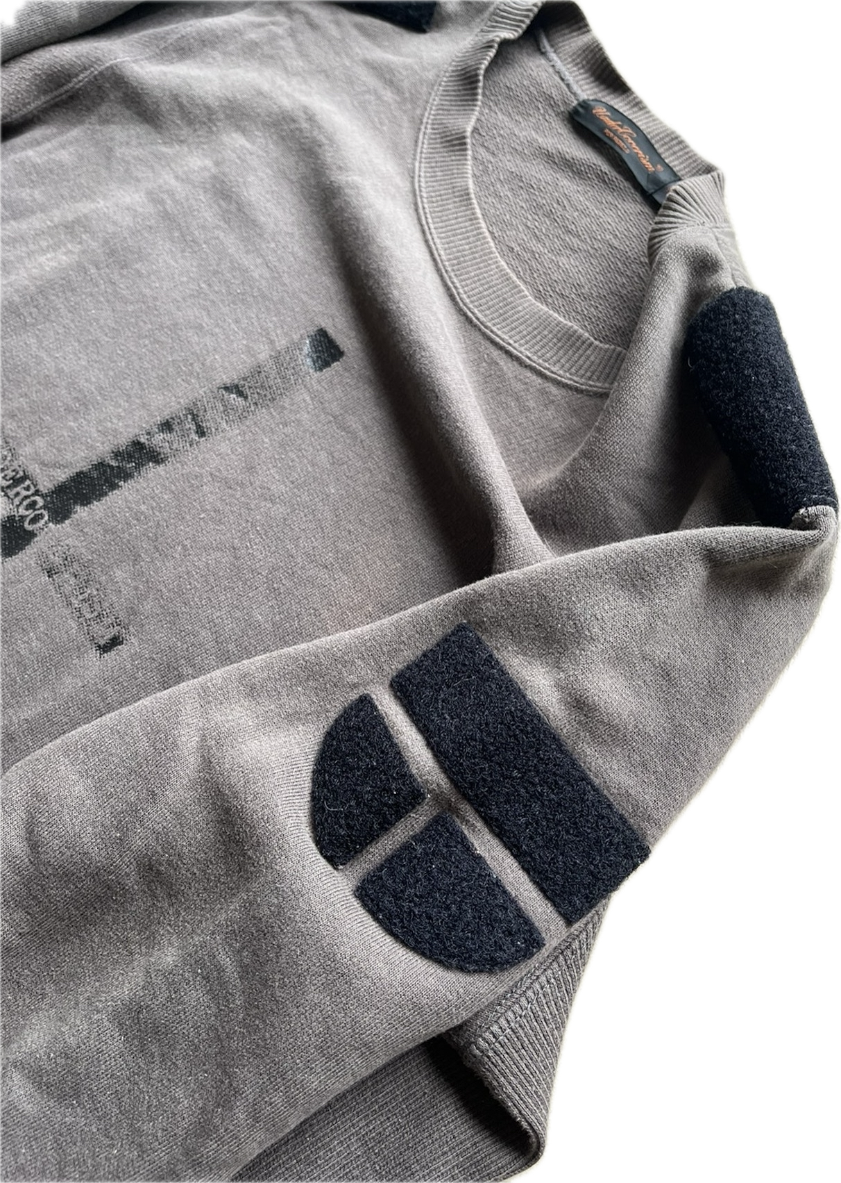 Undercover AW 2002 Upside Down Cross Crewneck Sweatshirt