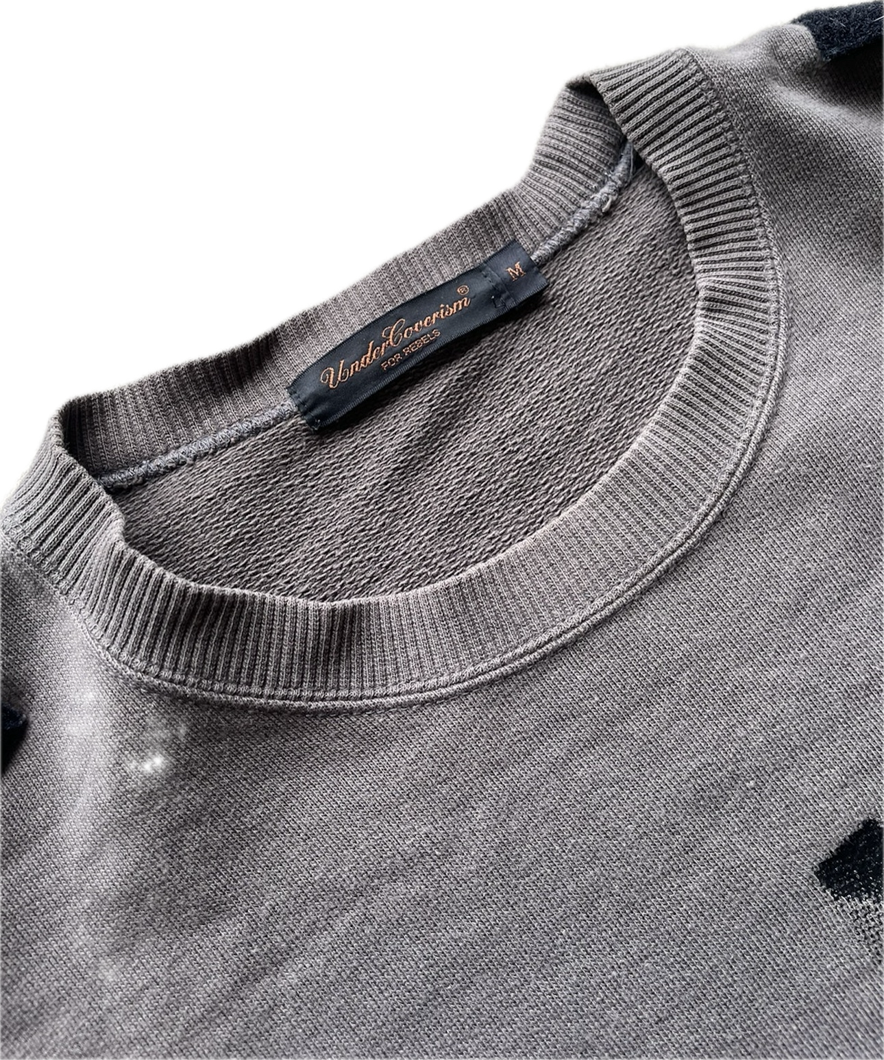 Undercover AW 2002 Upside Down Cross Crewneck Sweatshirt