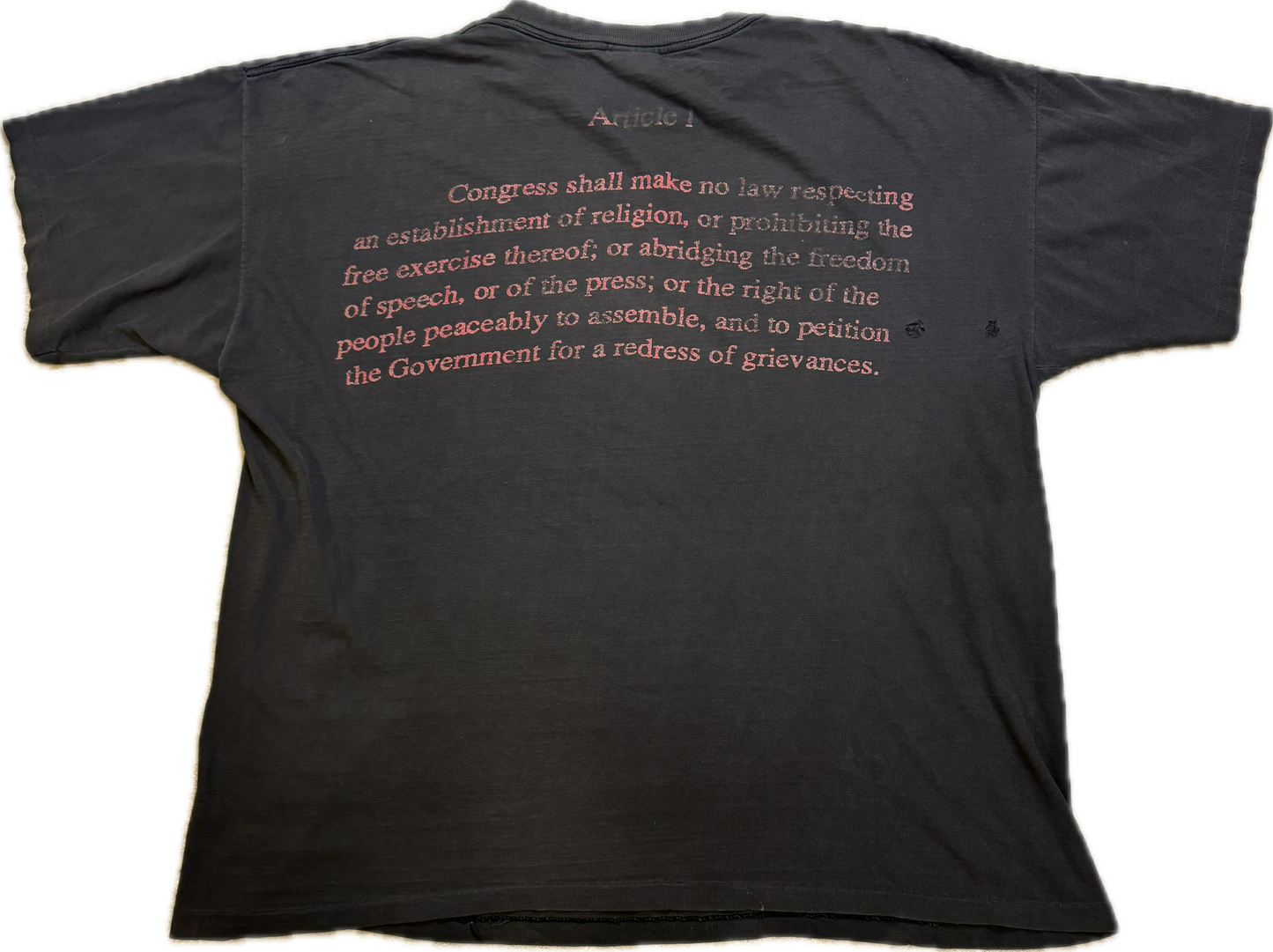 1990 Jane's Addiction Vintage T Shirt