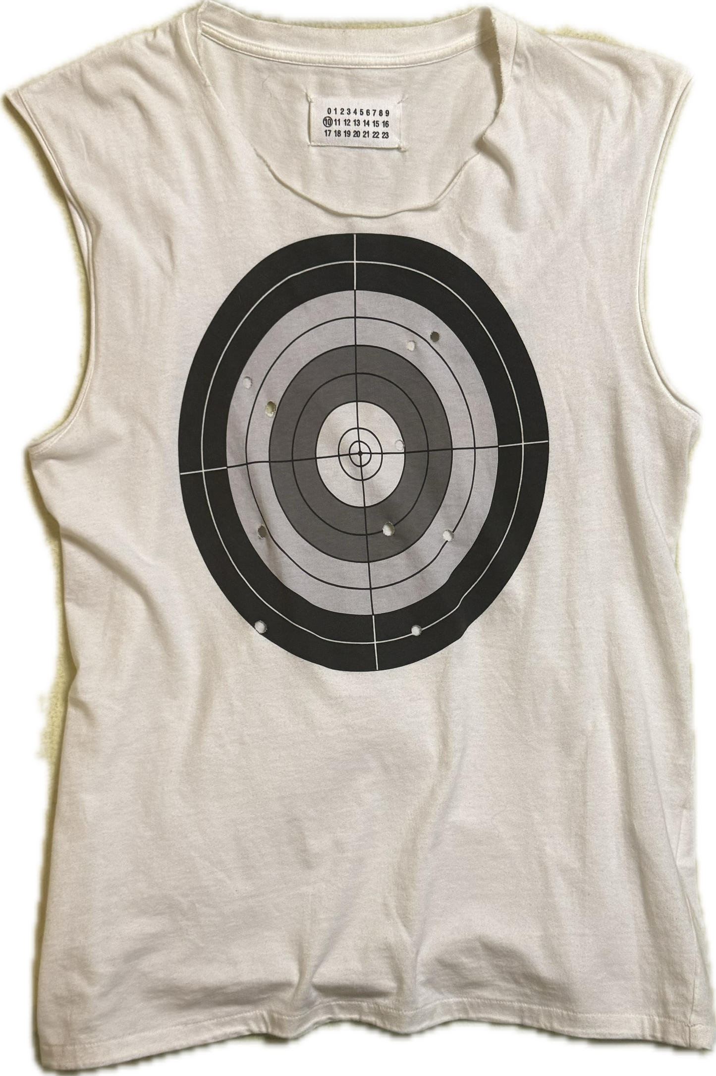 Maison Martin Margiela 2008 Target Practice Tank Top