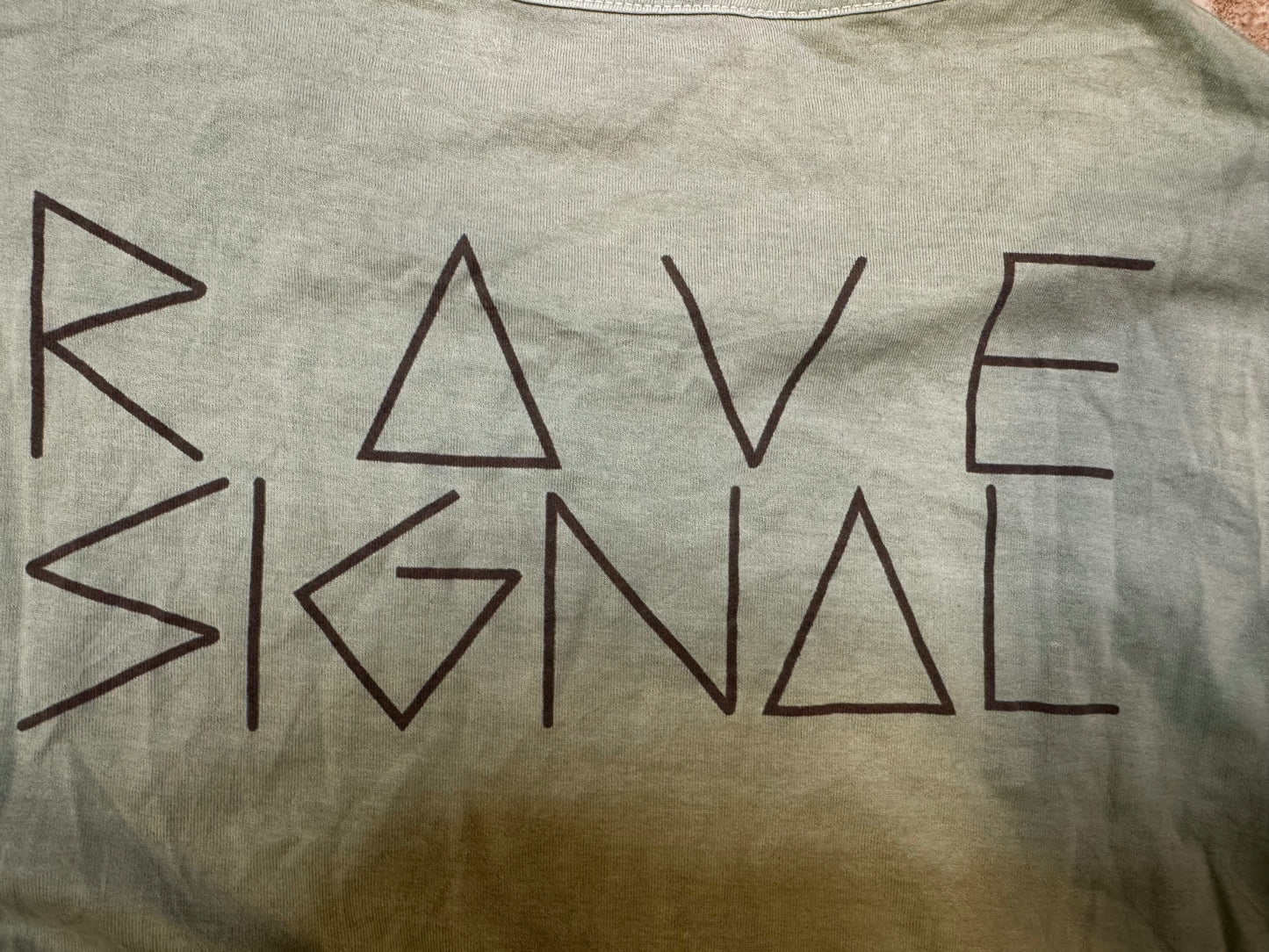 Raf Simons 2004 Rave Signal Long Sleeve Shirt