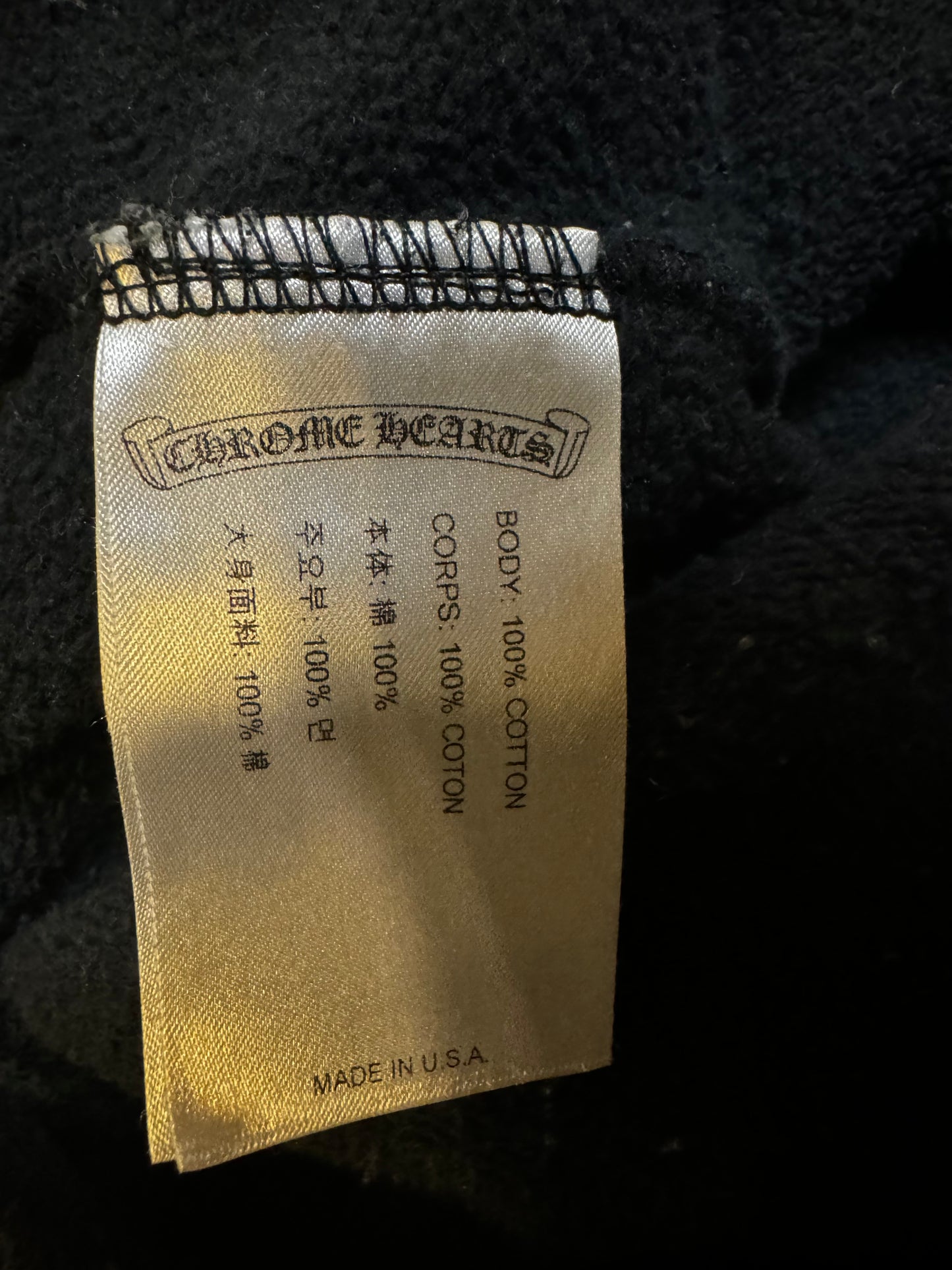 Chrome Hearts Horseshoe Logo Hoodie