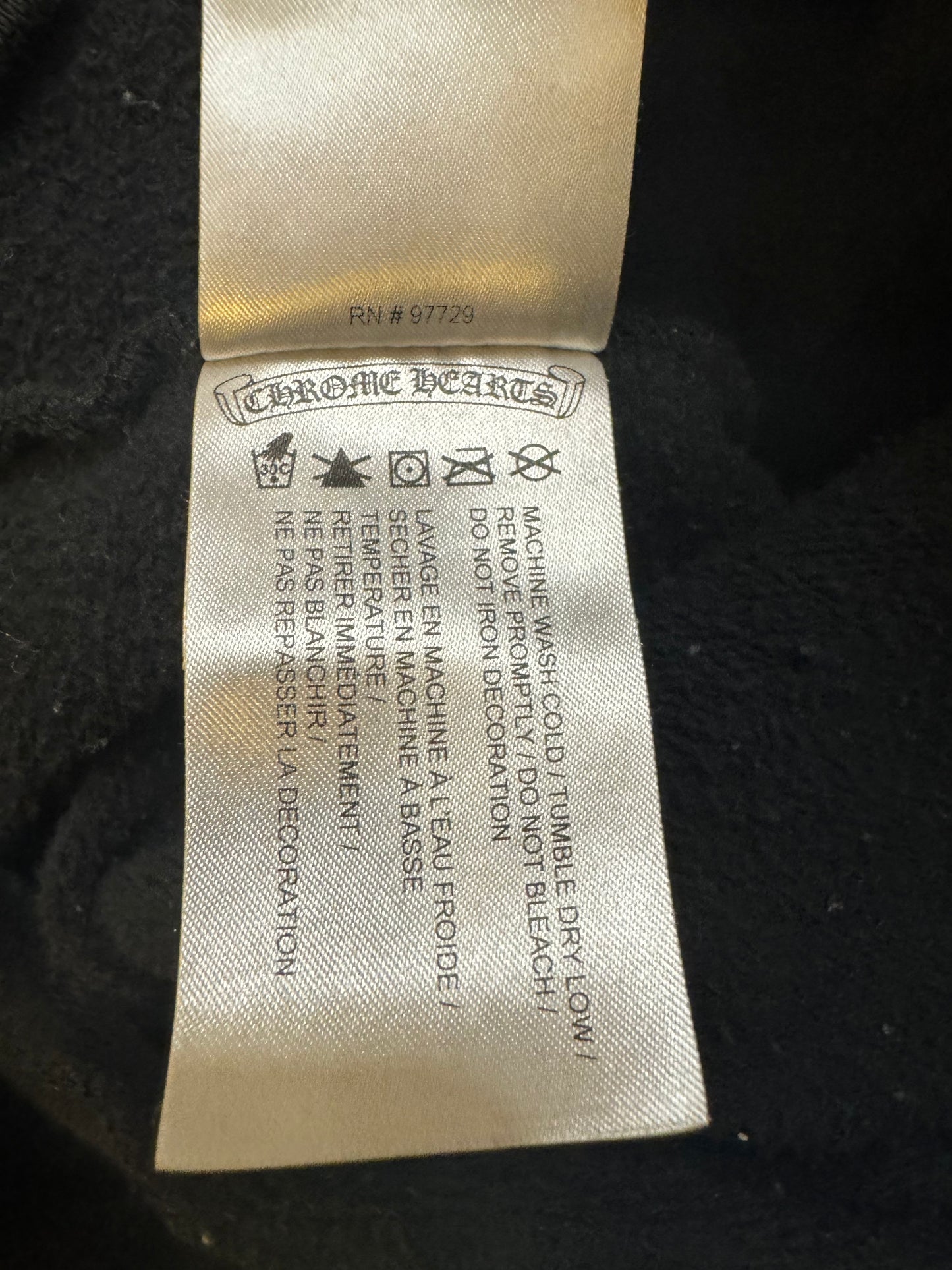 Chrome Hearts Horseshoe Logo Hoodie