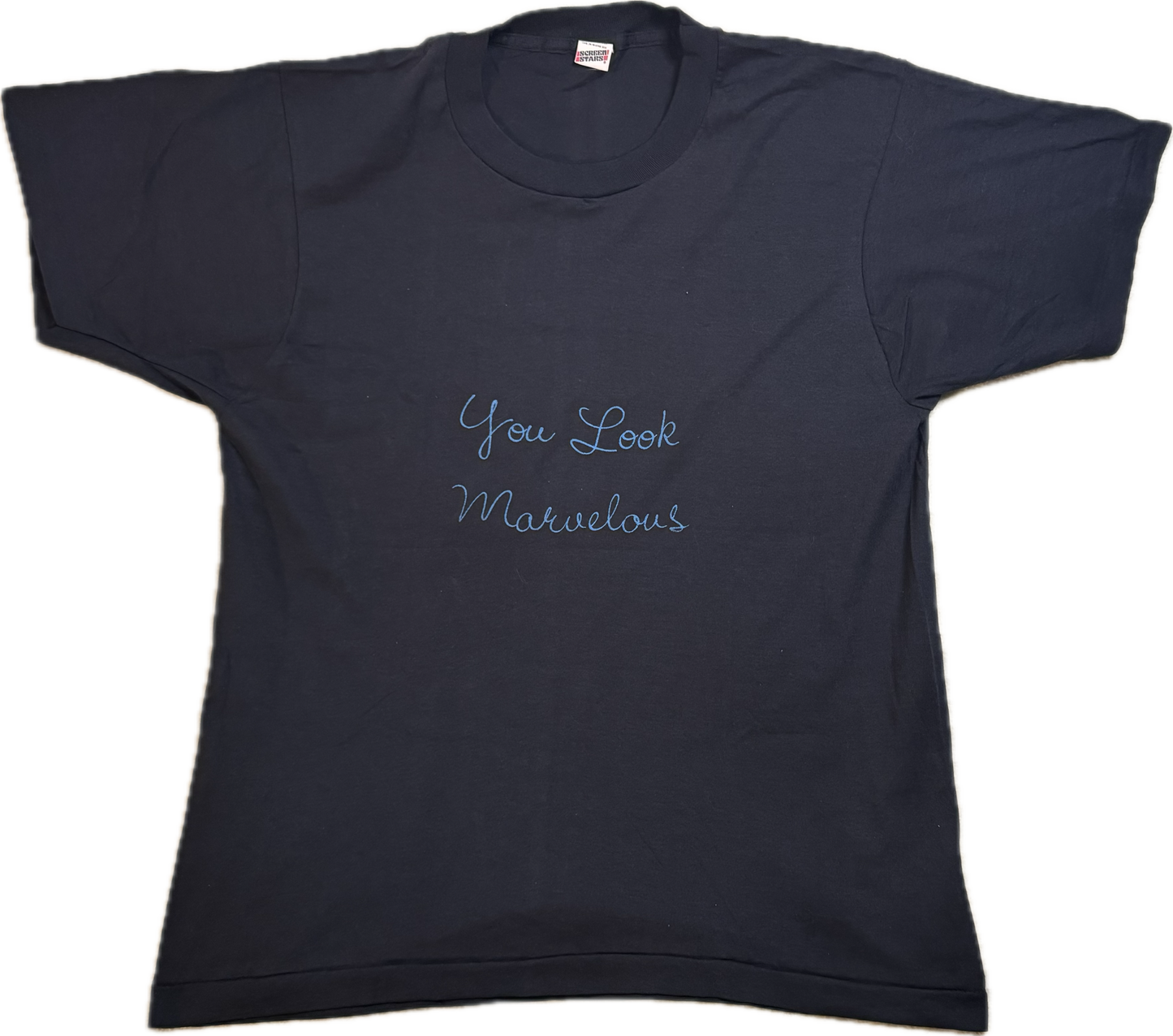 You Look Marvelous 80's Vintage T Shirt