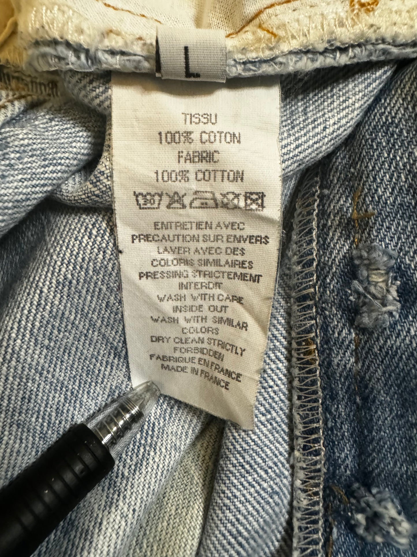 Maison Martin Margiela Artisanal Reconstructed Denim