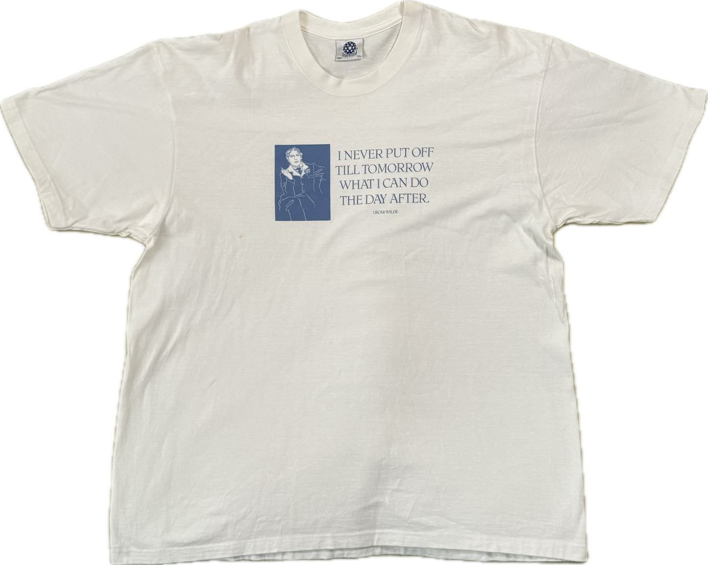 90's Oscar Wilde Quote Vintage T Shirt
