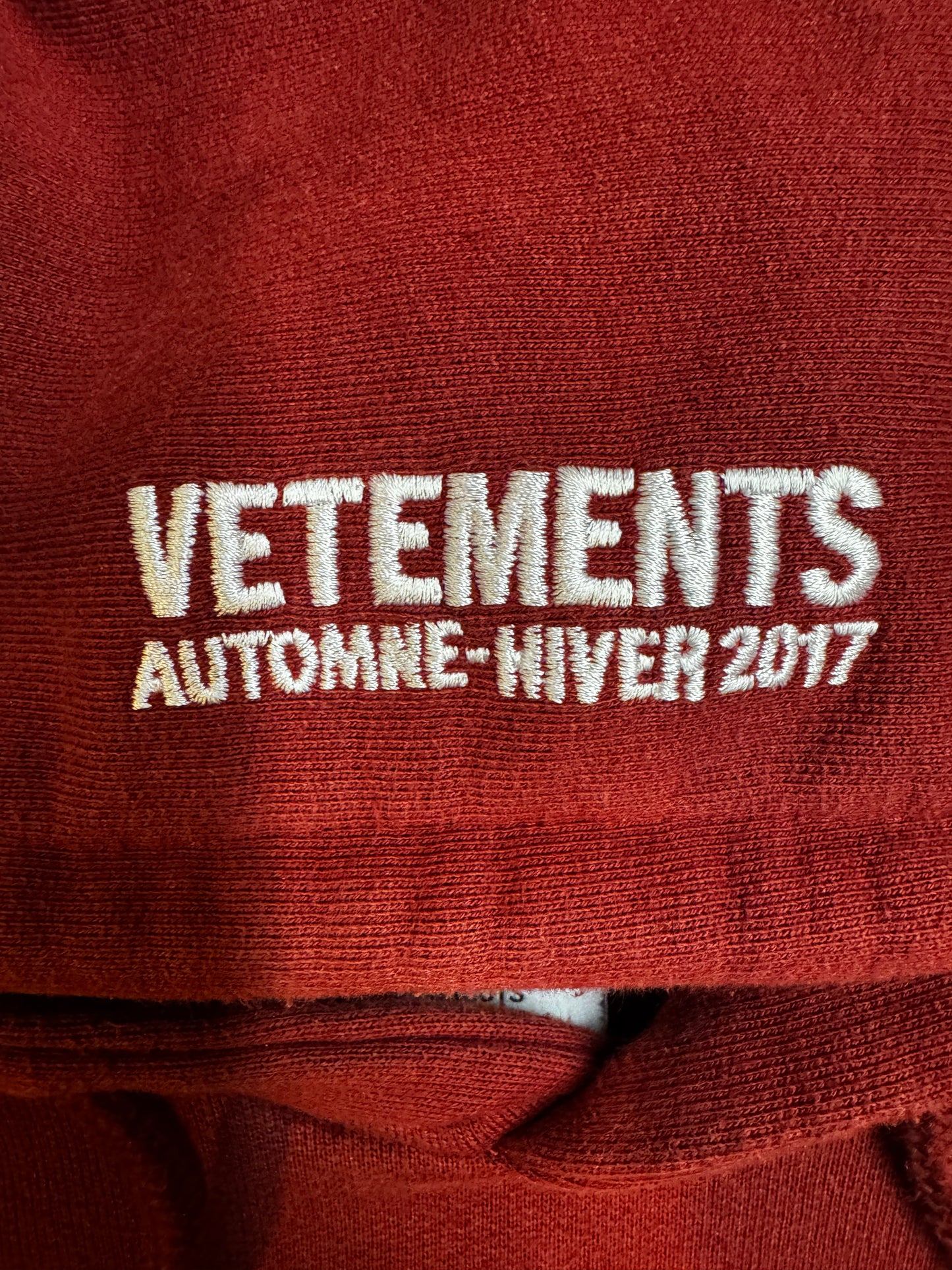 Vetements AW 2016 May The Bridges I Burn Light The Way Sweatshirt