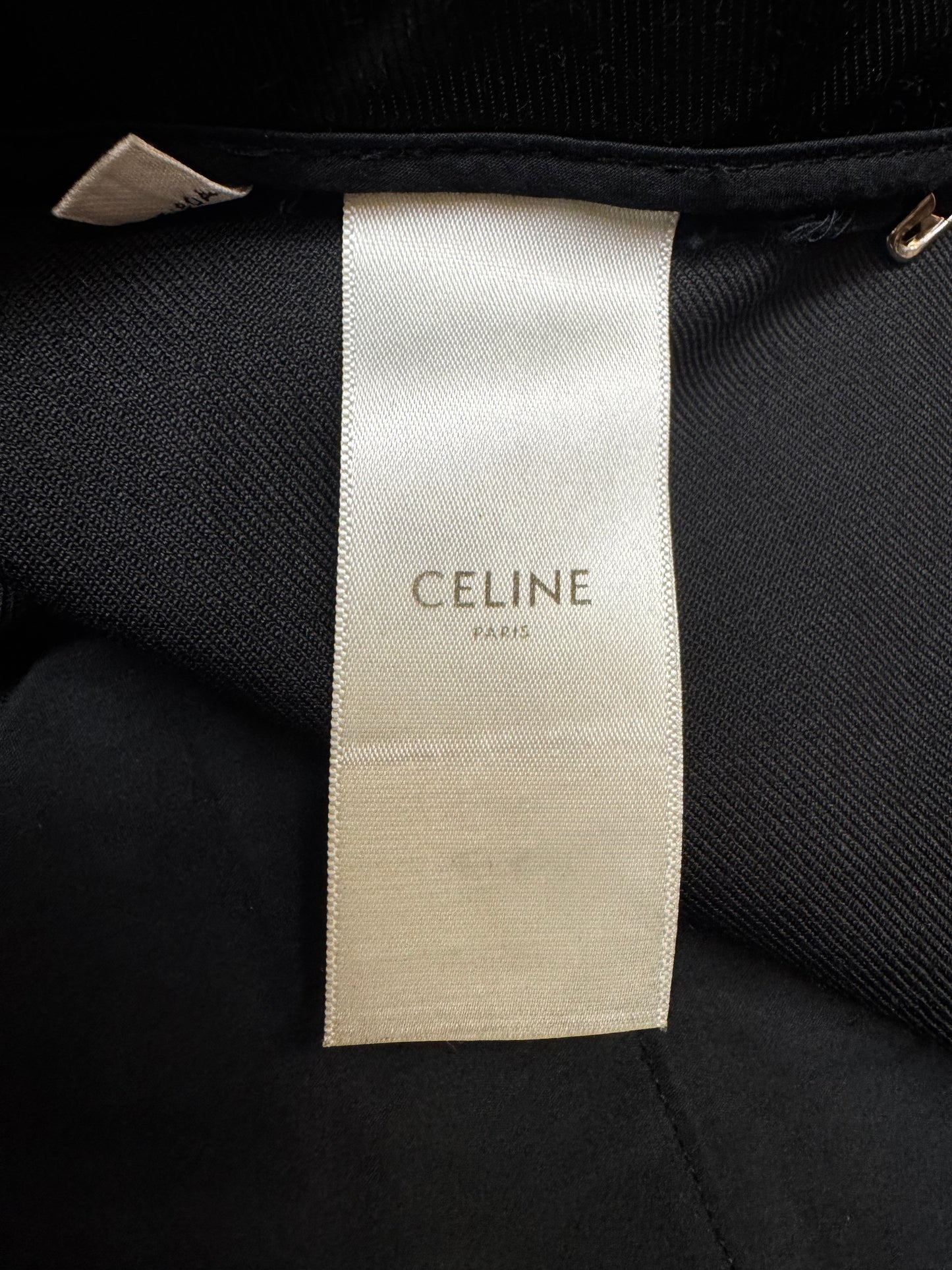 Celine Gabardine Virgin Wool Trousers