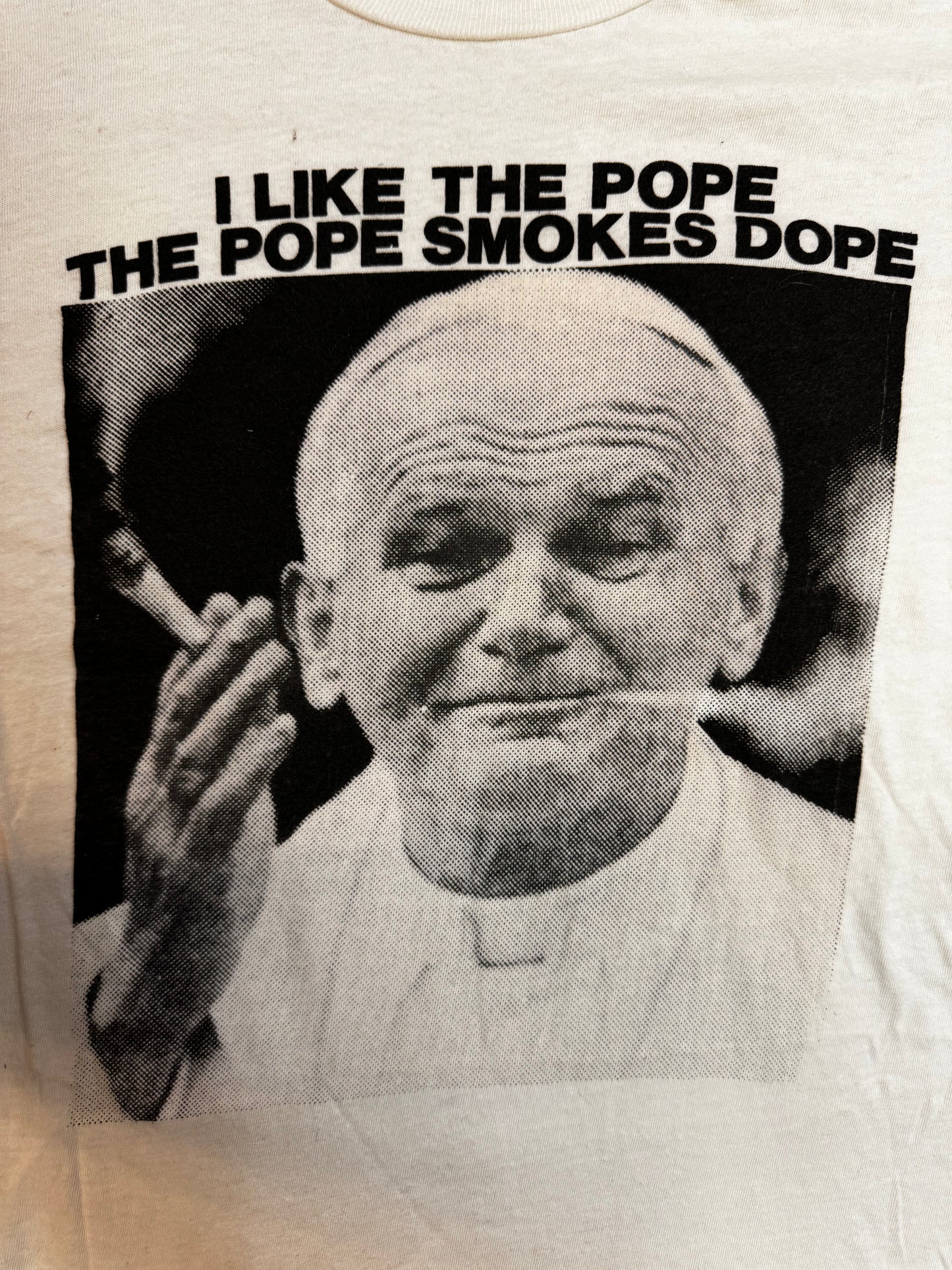 90's I like the Pope Vintage T shirt