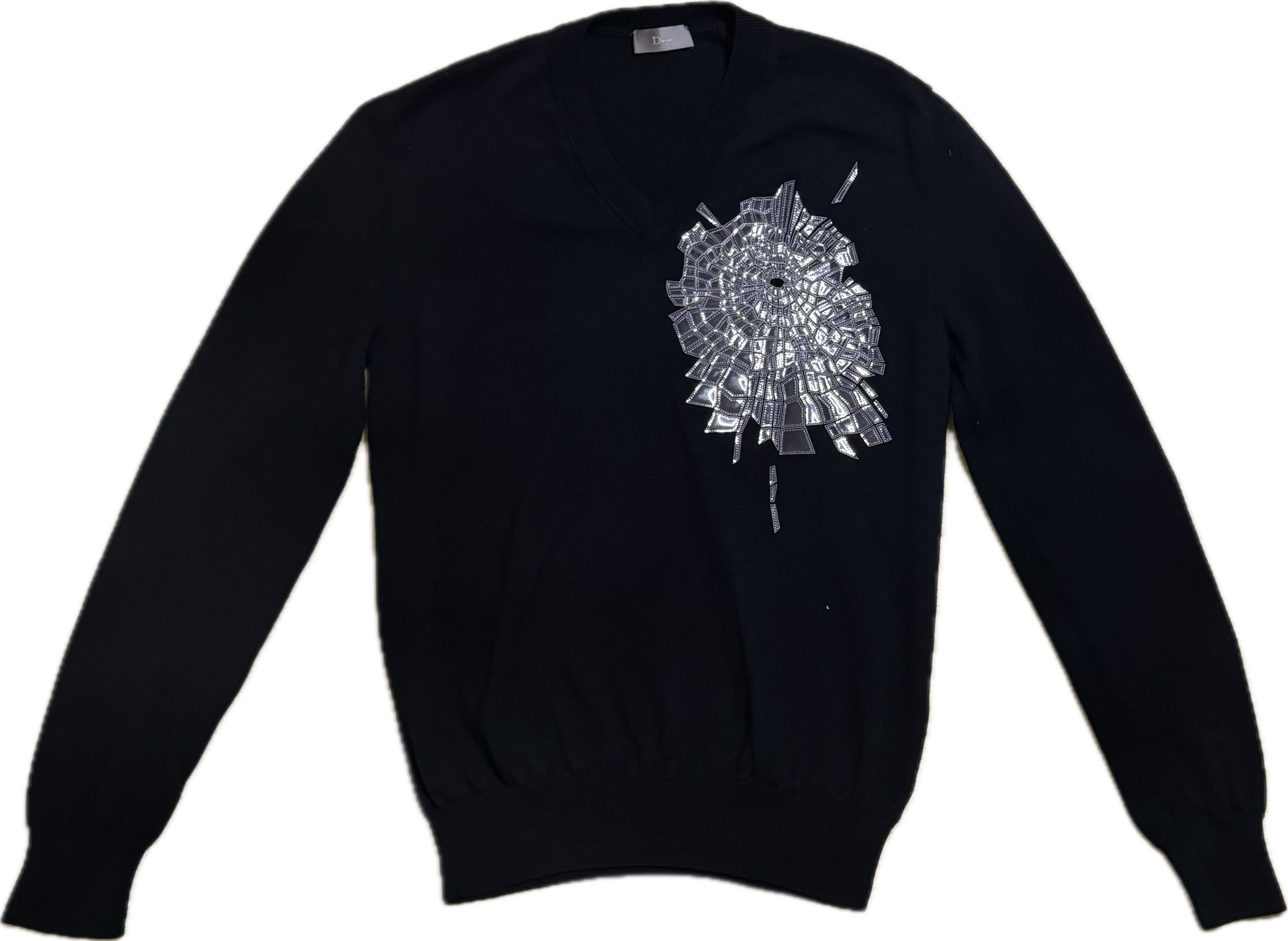 Dior Homme Shattered Glass Knit Sweater – First Times Worldwide Dior Homme Shattered Glass Knit Sweater – First Times Worldwide