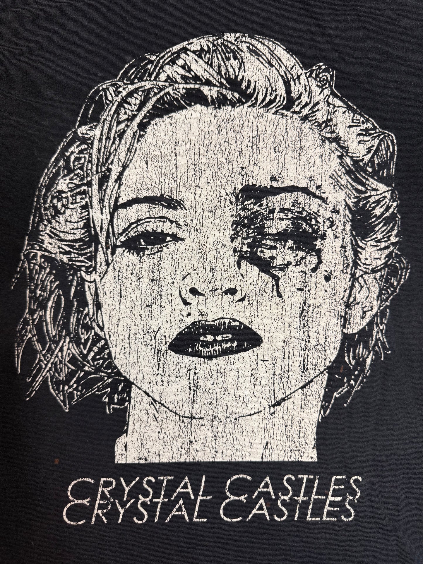Crystal Castles Madonna T Shirt
