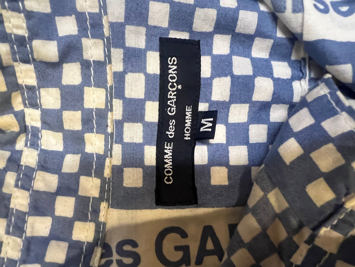 Comme Des Garçons Homme 2003 Logo Print Shirt