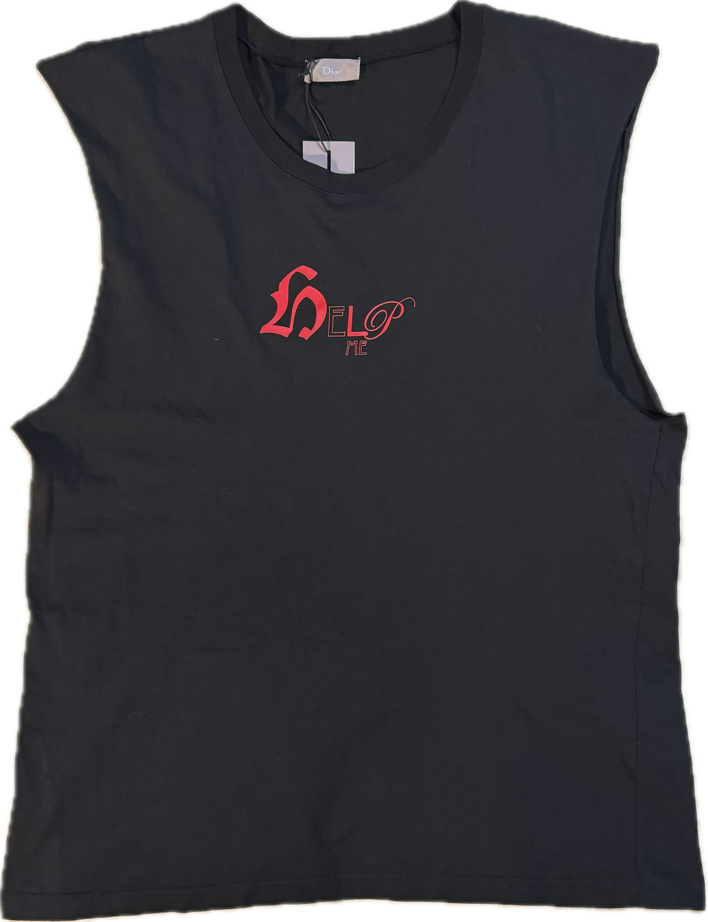 Dior Homme AW 2006 Help Me Tank Top