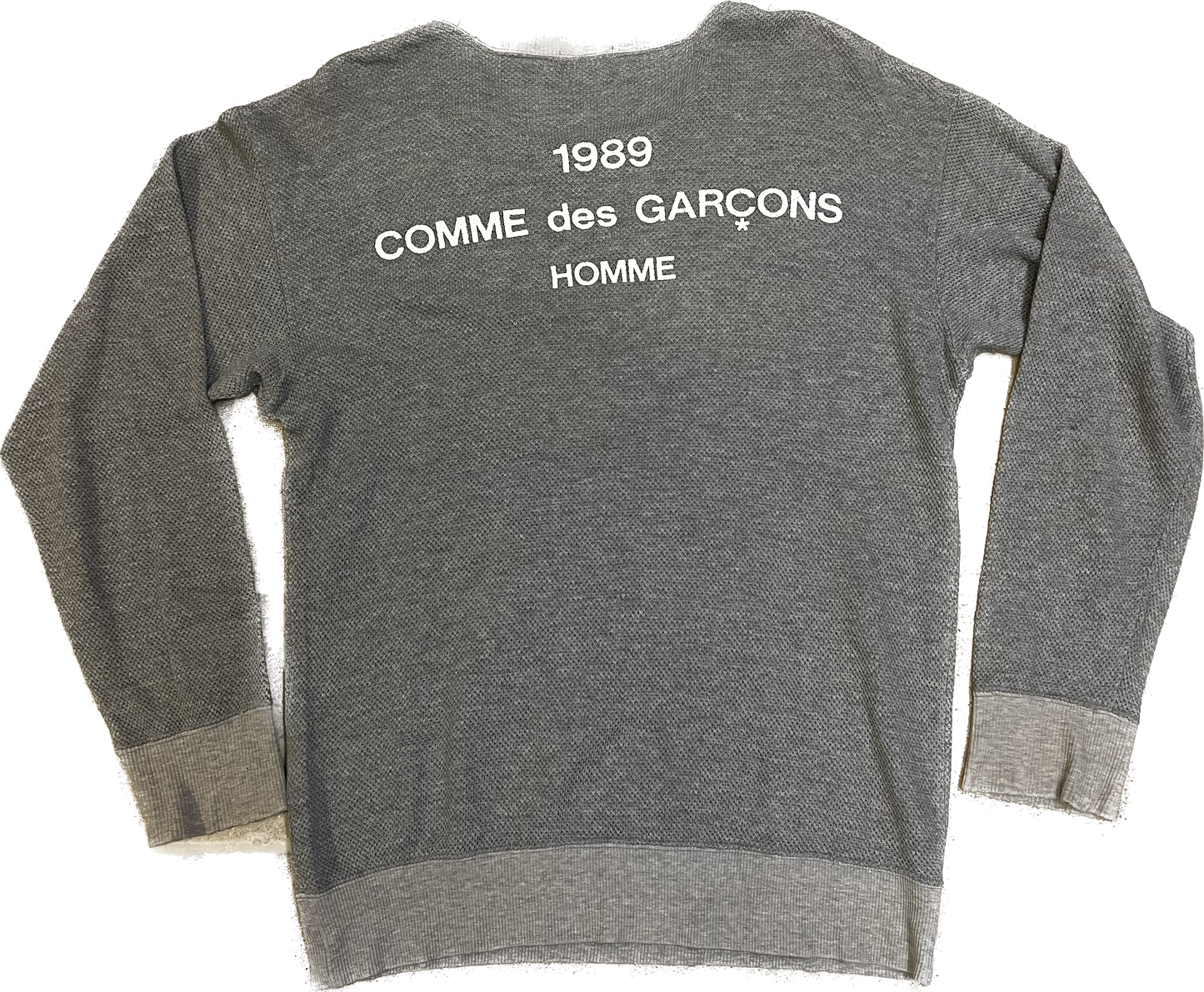 1989 Comme Des Garçons Homme Staff Sweater
