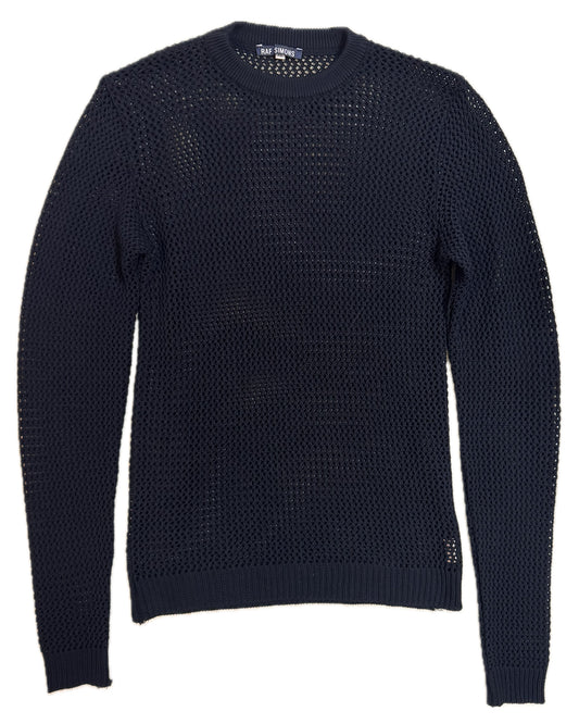 Raf Simons AW 1997 Mesh Knit Sweater