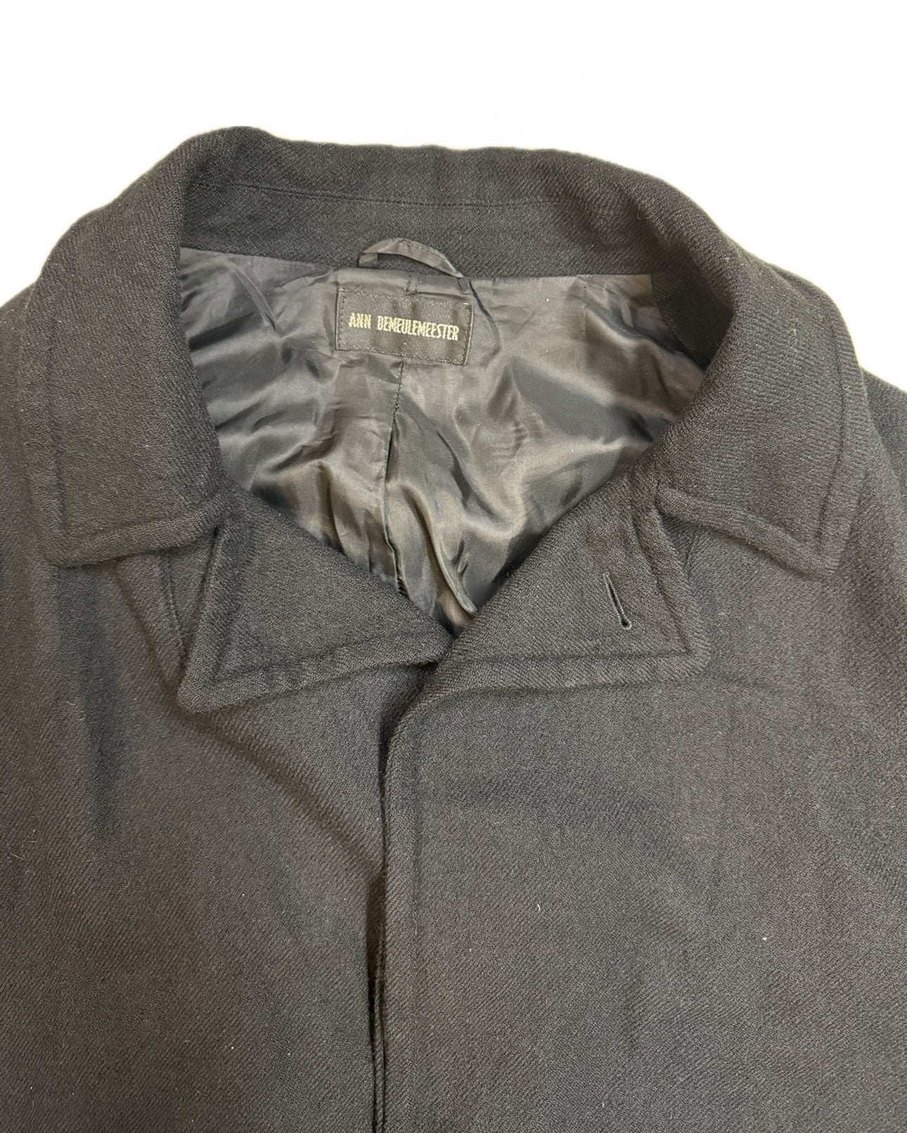 Ann Demeulemeester AW 1998 Wool Coat