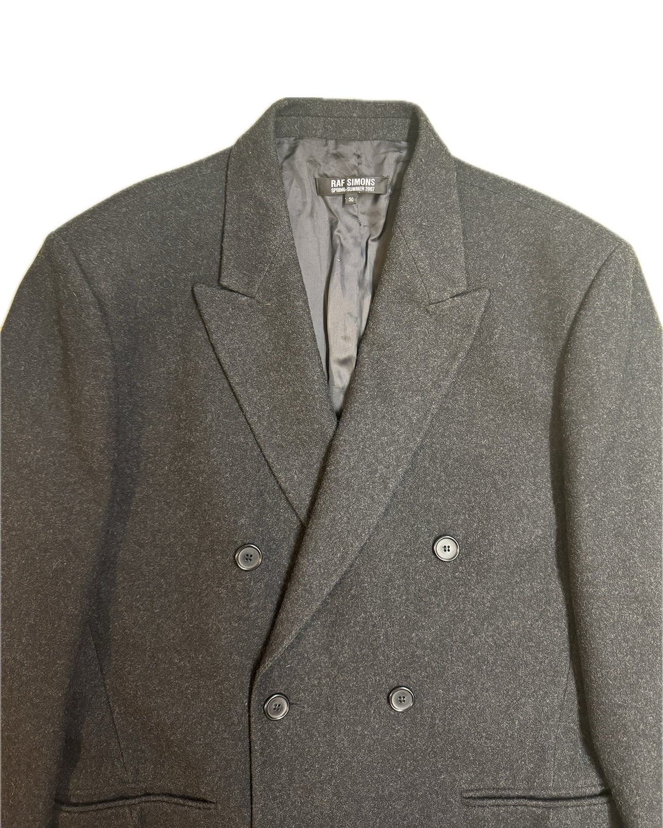 Raf Simons SS 2007 Pea Coat
