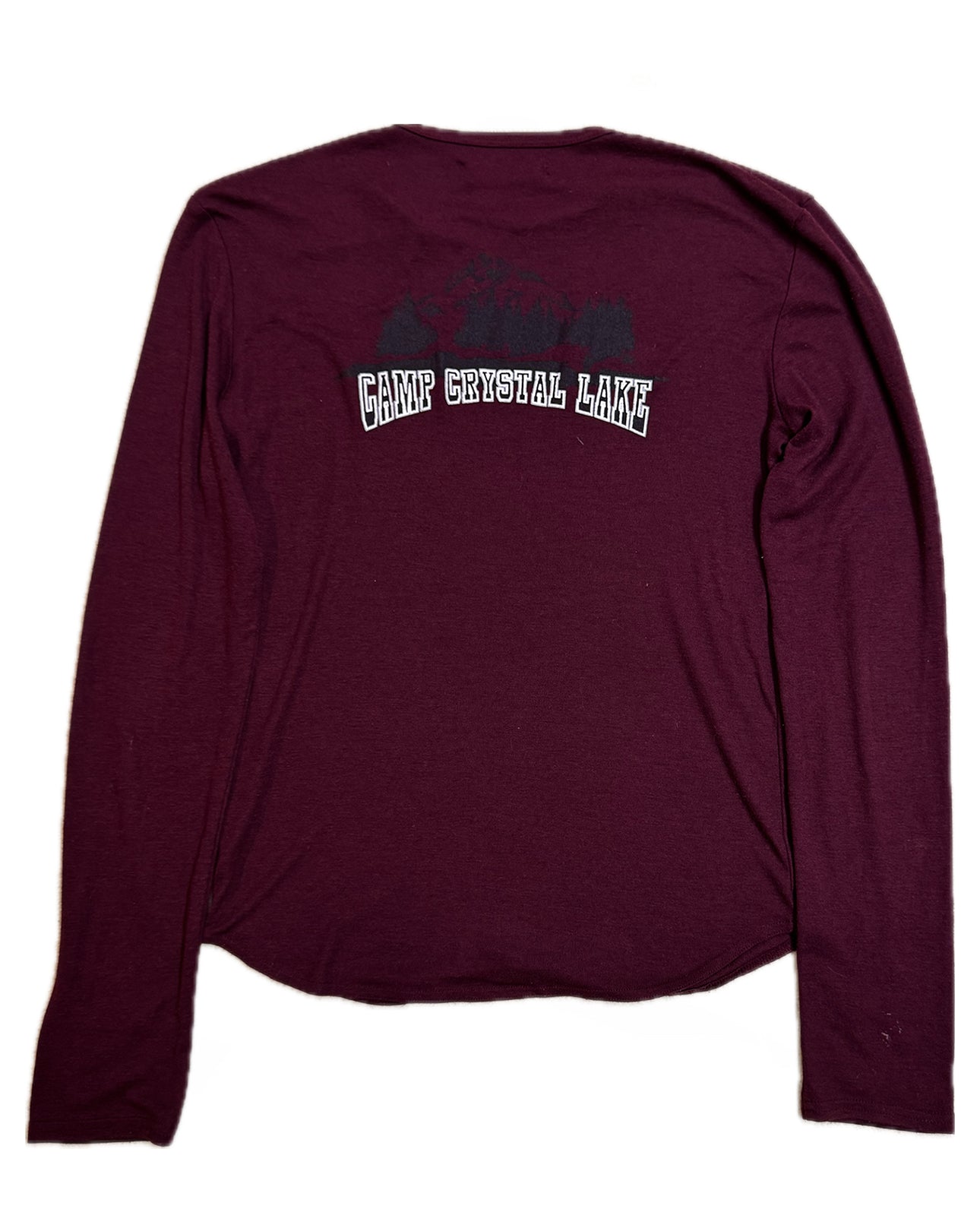 Raf Simons SS 2000 Camp Crystal Lake Long Sleeve T Shirt