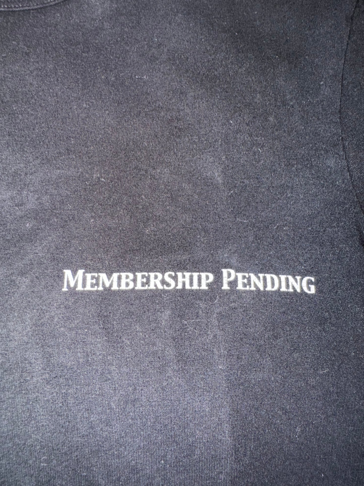 Raf Simons SS 2003 Membership Pending Long Sleeve T Shirt