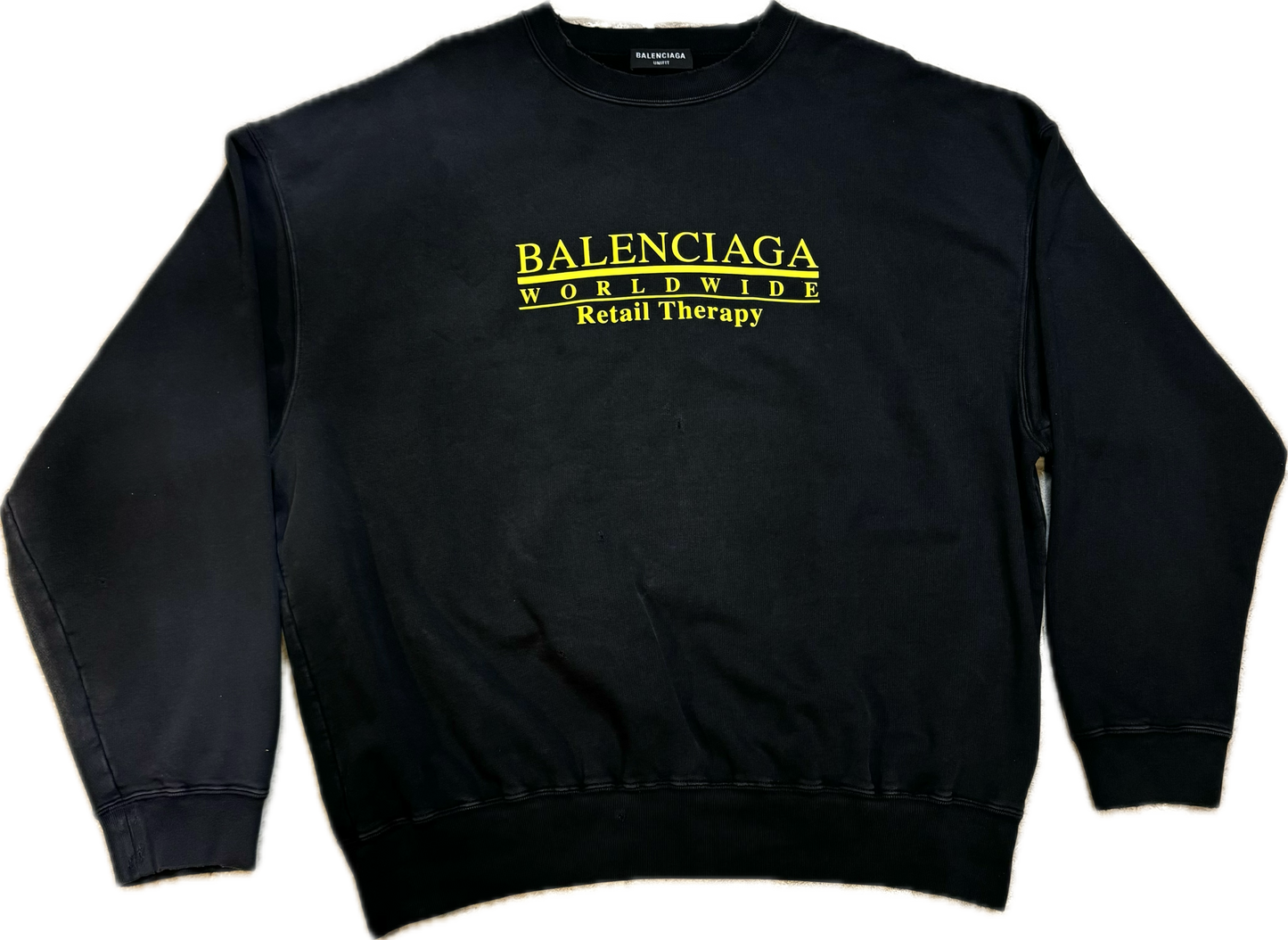 Balenciaga Retail Therepy Crewneck Sweatshirt