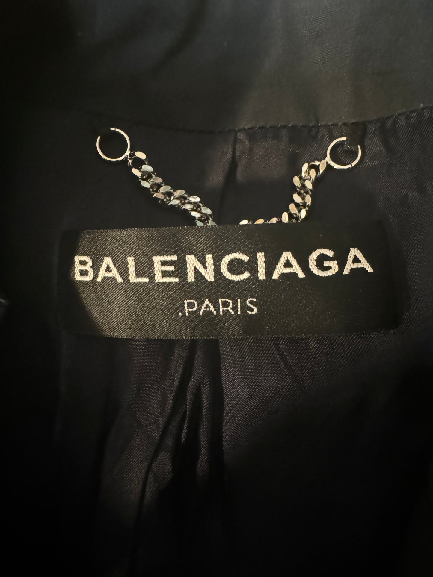 Balenciaga SS 2017 Shrunken Trench Coat