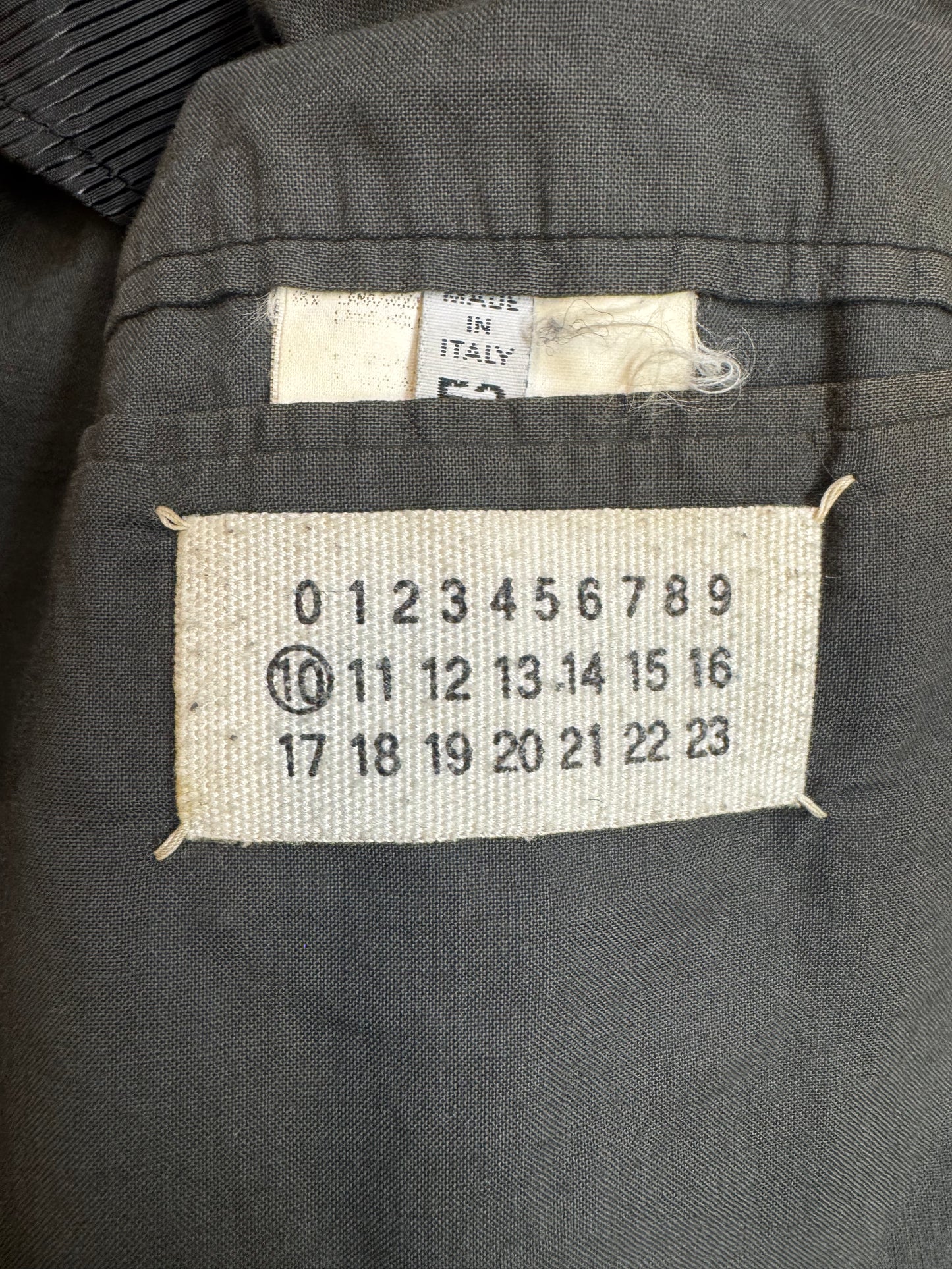 Maison Martin Margiela AW 1999 Wool Car Coat