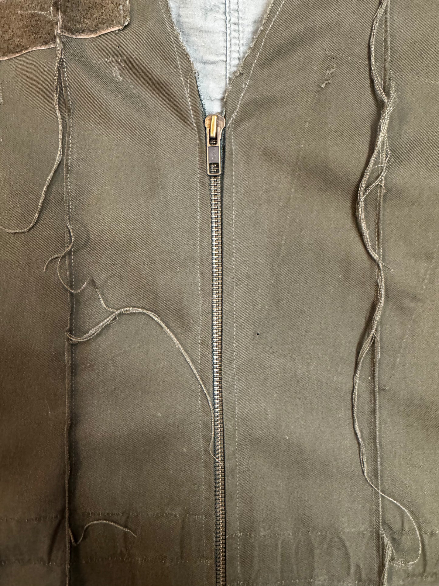 Maison Martin Margiela AW 2004 Artisanal Reconstructed Military Vest
