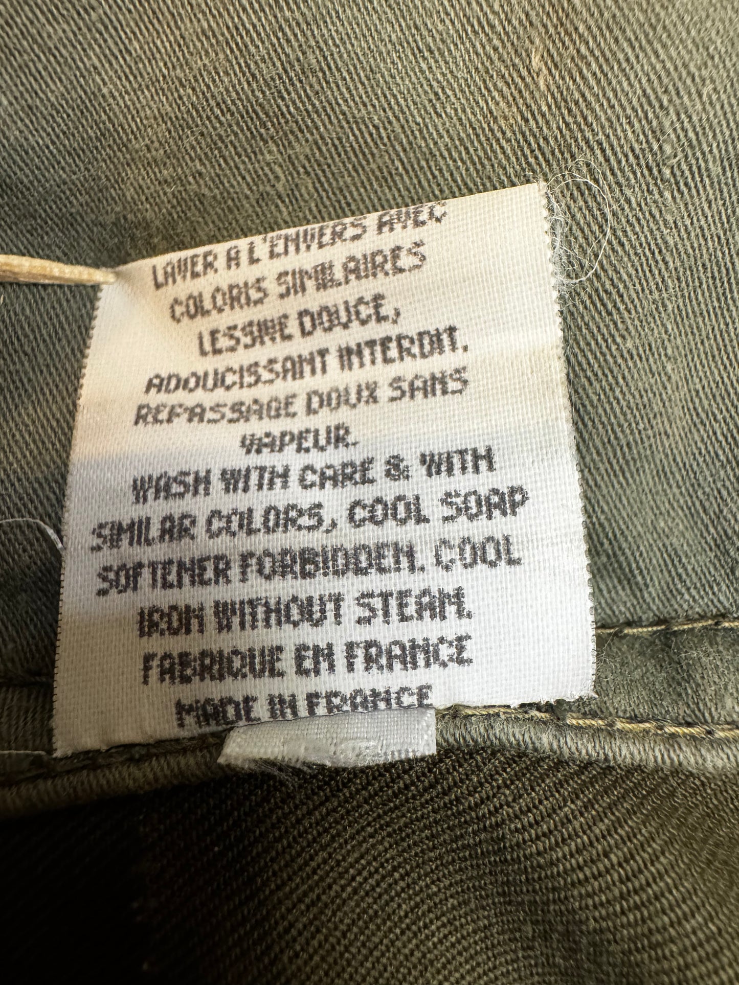 Maison Martin Margiela AW 2004 Artisanal Reconstructed Military Vest