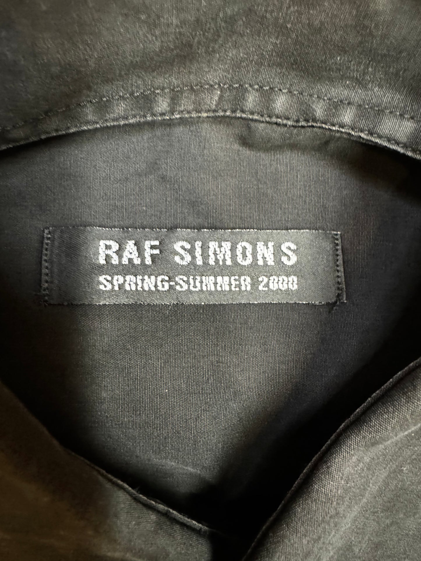 Raf Simons SS 2000 Pyramid Button Up Shirt