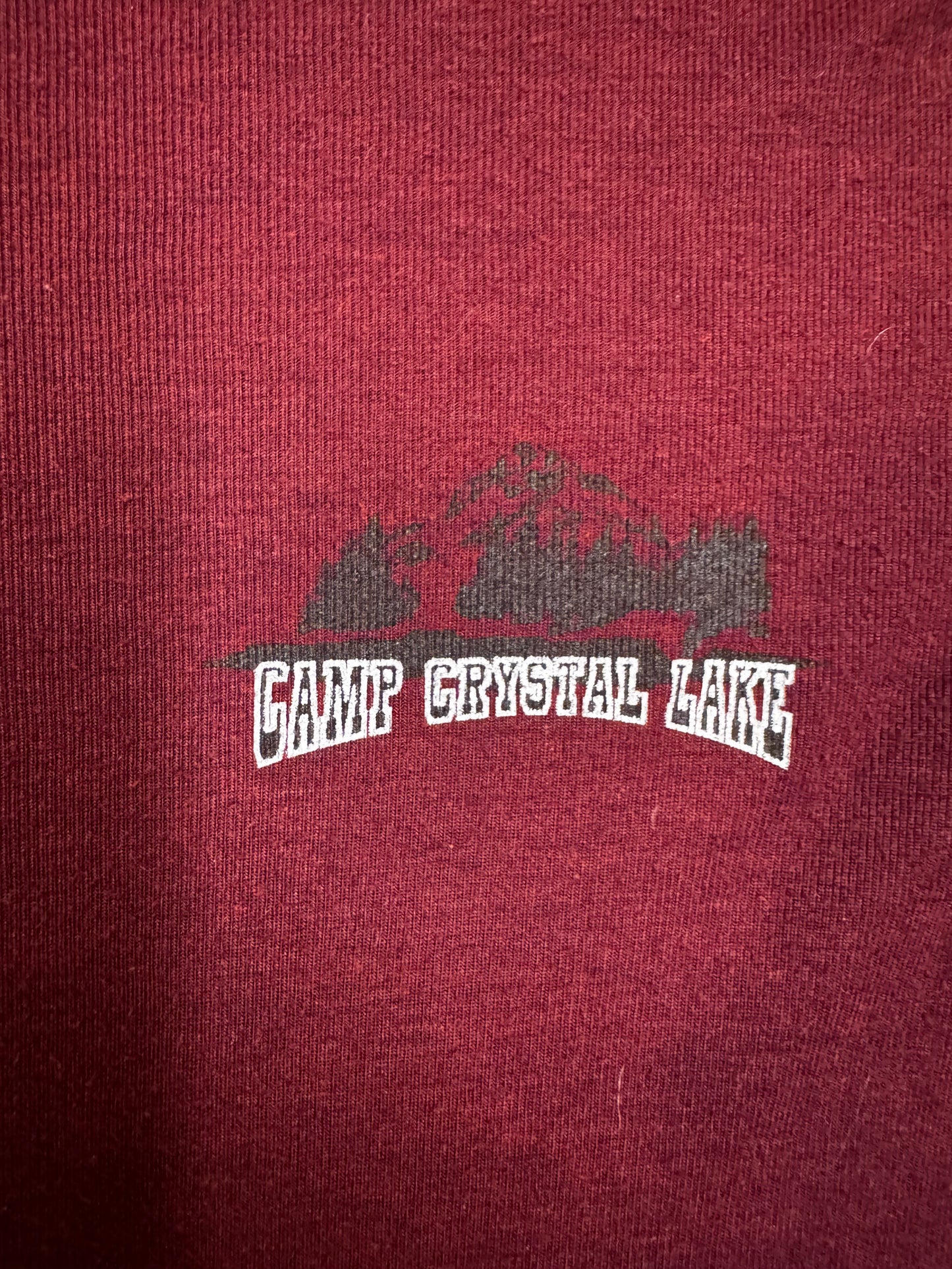 Raf Simons SS 2000 Camp Crystal Lake Long Sleeve T Shirt