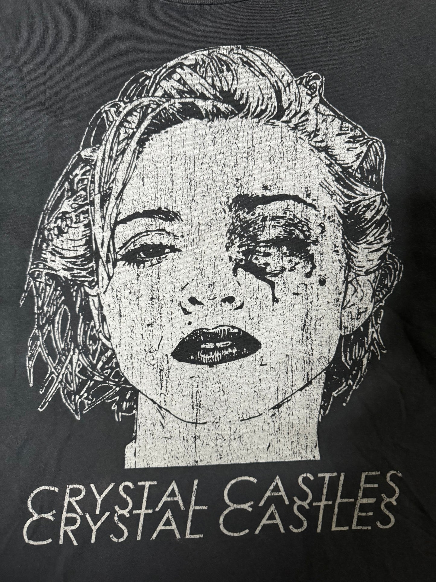 Crystal Castles Alice Practice Madonna T Shirt