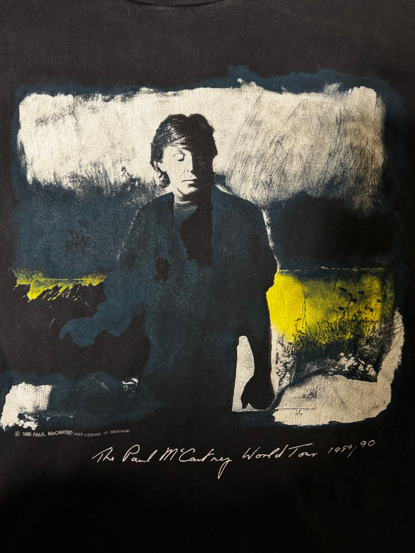 Vintage Paul McCartney World Tour 1989 T Shirt