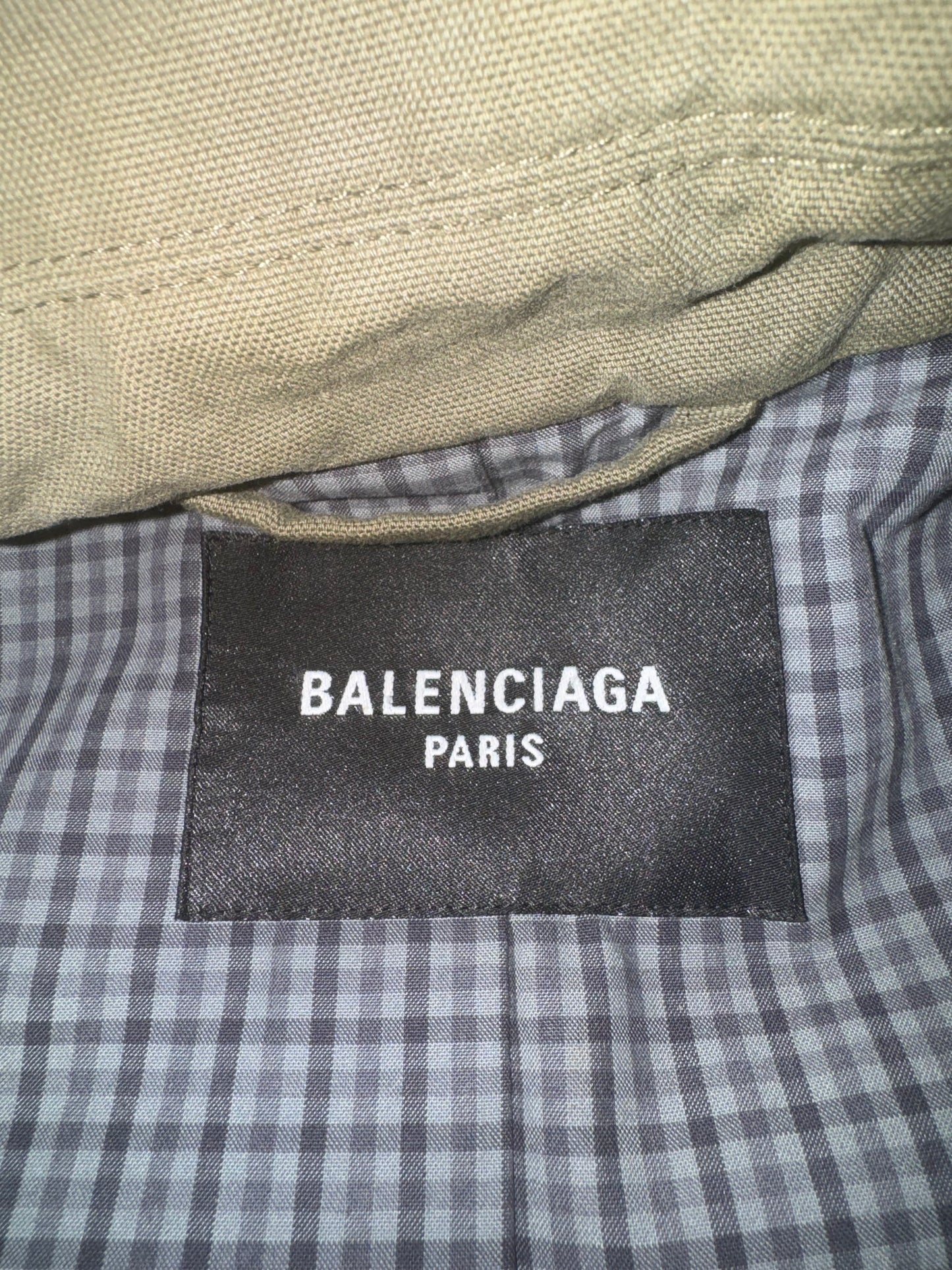 Balenciaga Summer 22 Artist's Trench Coat