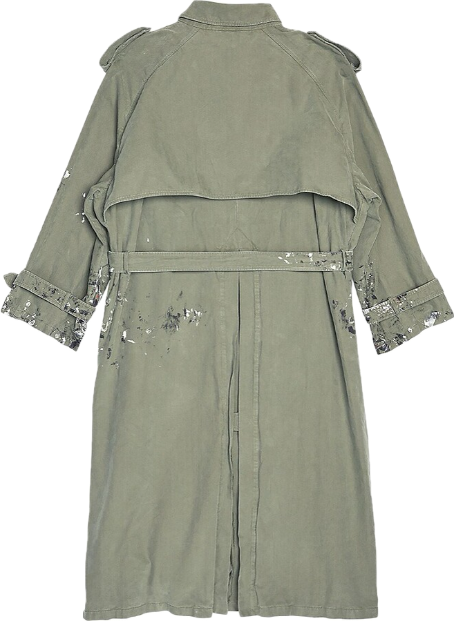 Balenciaga Summer 22 Artist's Trench Coat