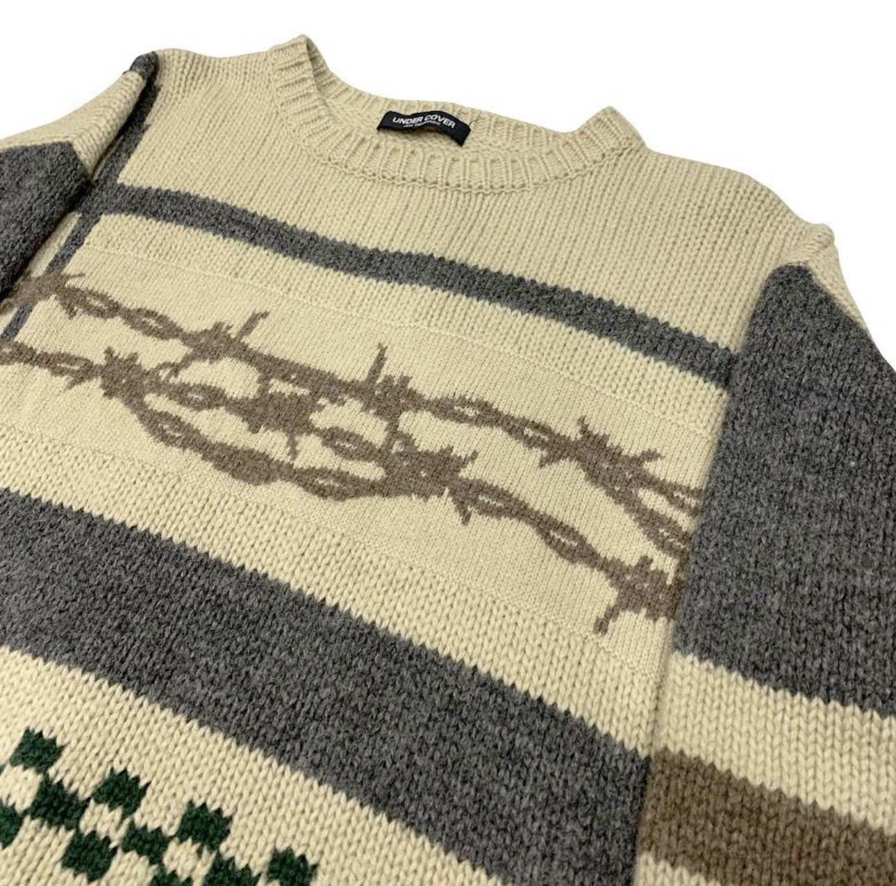 Undercover AW 1996 Barbed Wire Knit Sweater