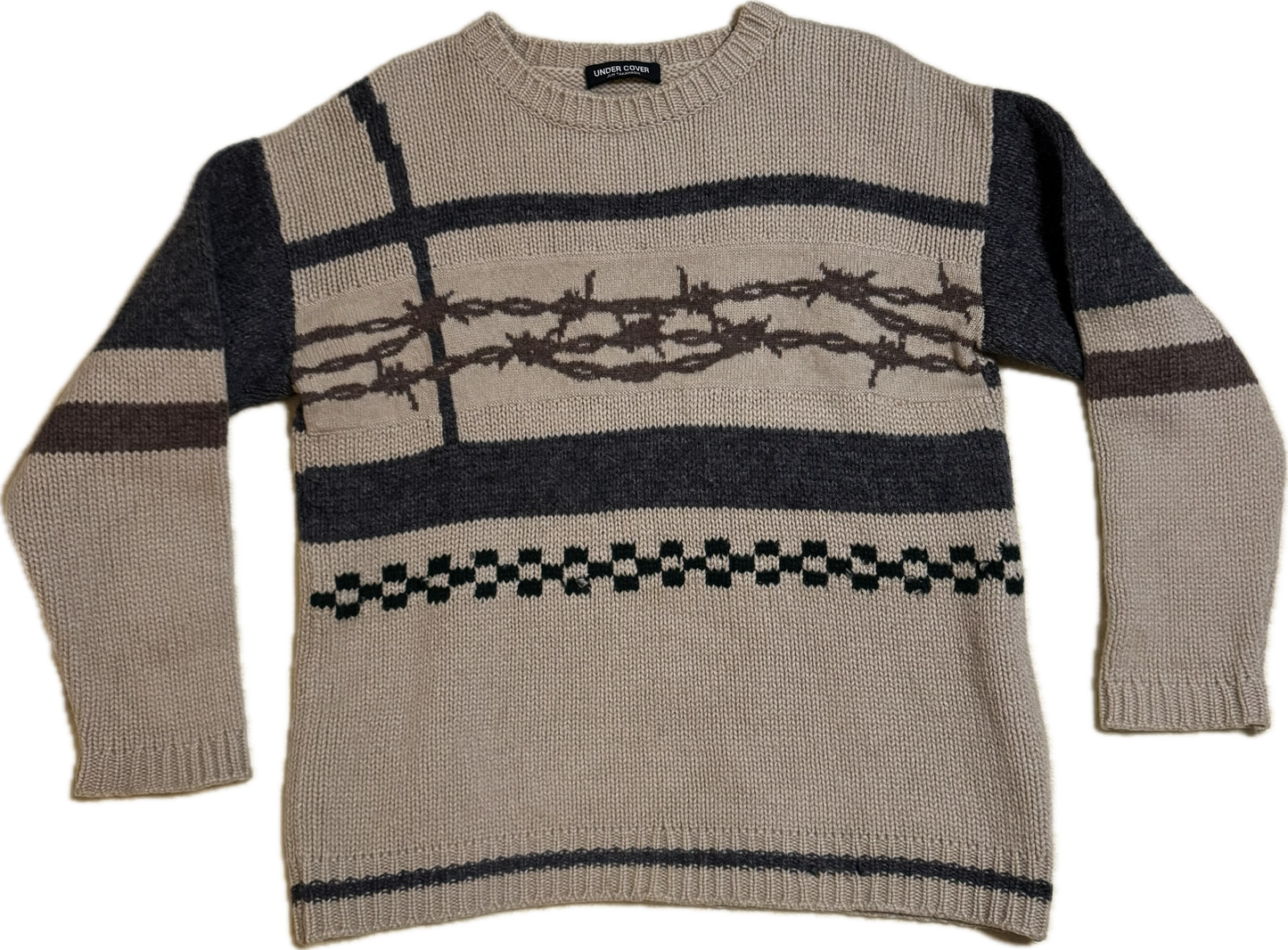 Undercover AW 1996 Barbed Wire Knit Sweater