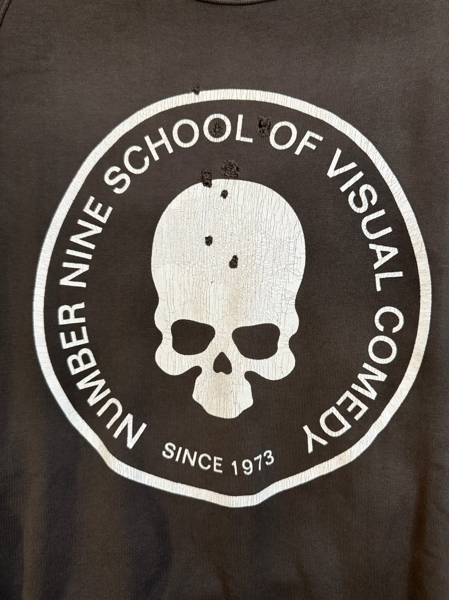 Number (N)ine SS 2001 School of Visual Comedy Crewneck Sweatshirt