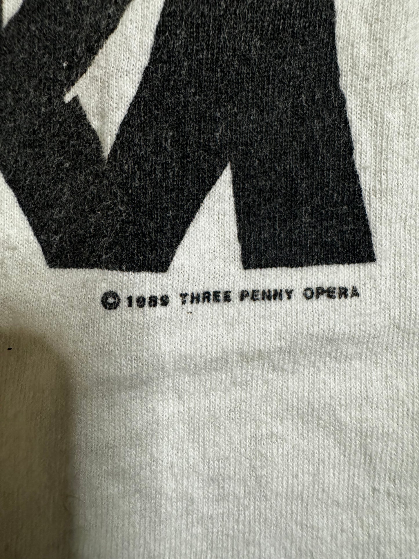 1989 Sting 3 Penny Opera Vintage T Shirt