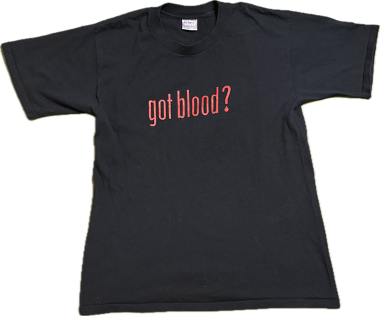 90's Got Blood Vintage T Shirt