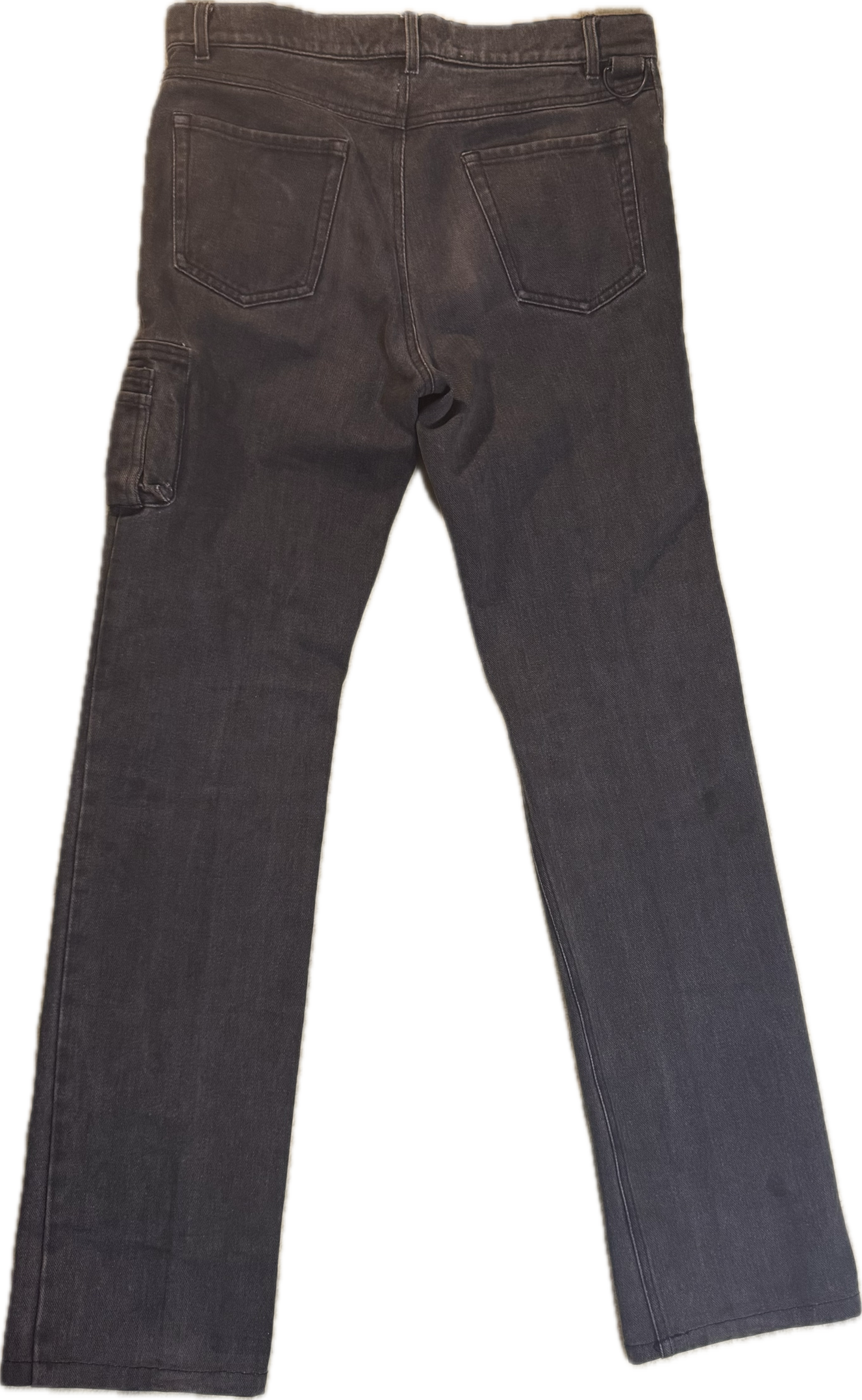 Raf Simons AW 2004 "Waves" Cargo Pocket Jeans