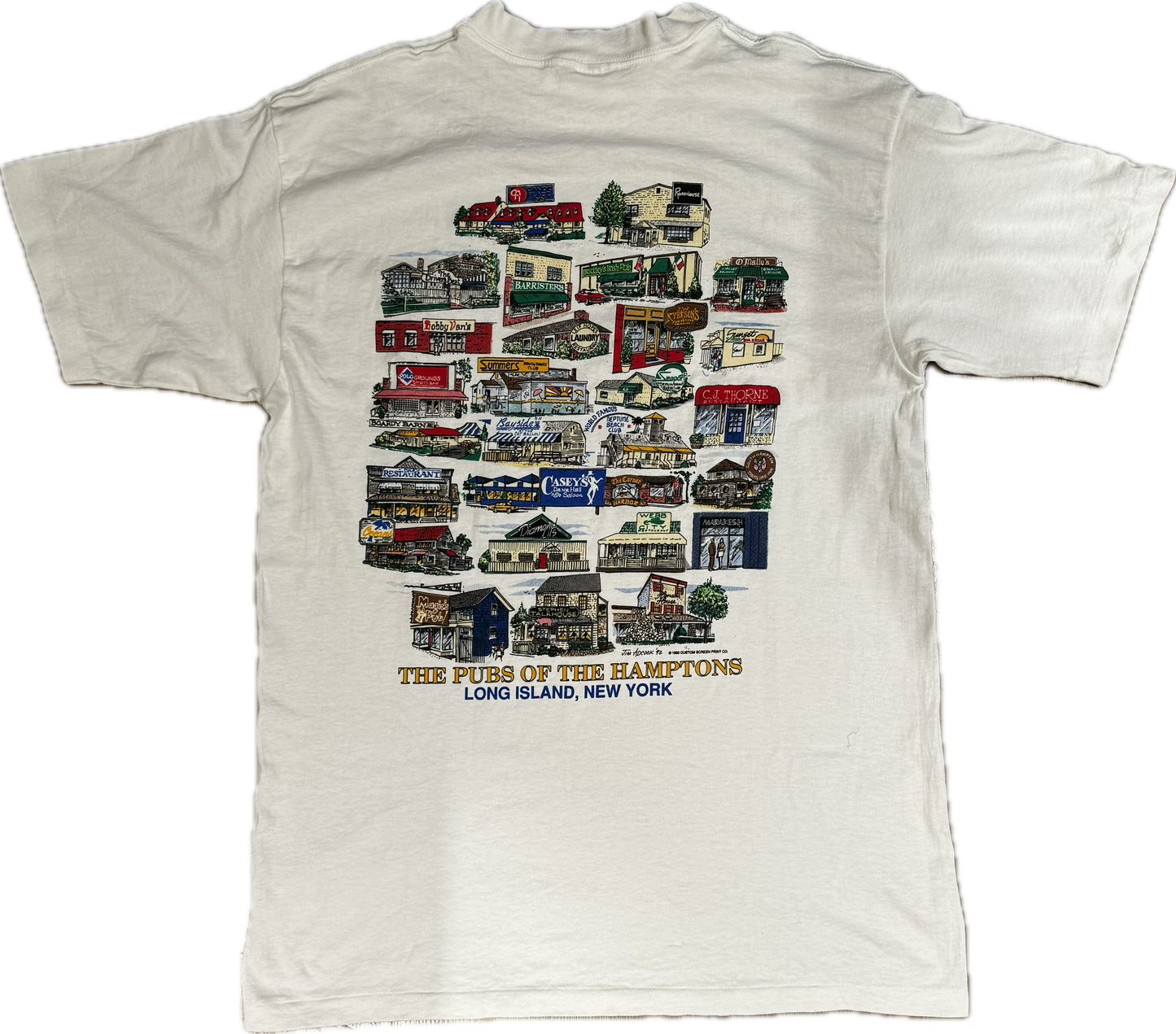 1990's Pubs Of the Hamptons Vintage T Shirt