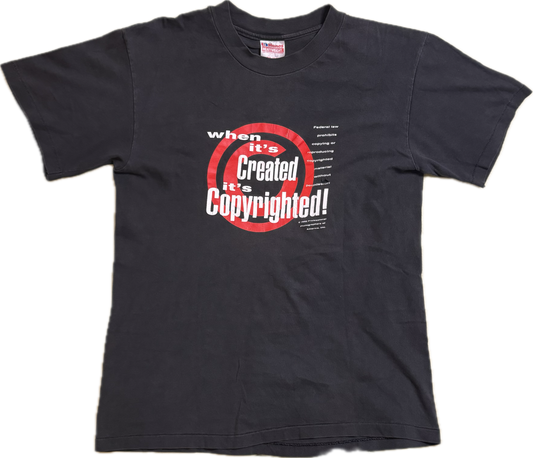 90's Copyright Vintage T shirt