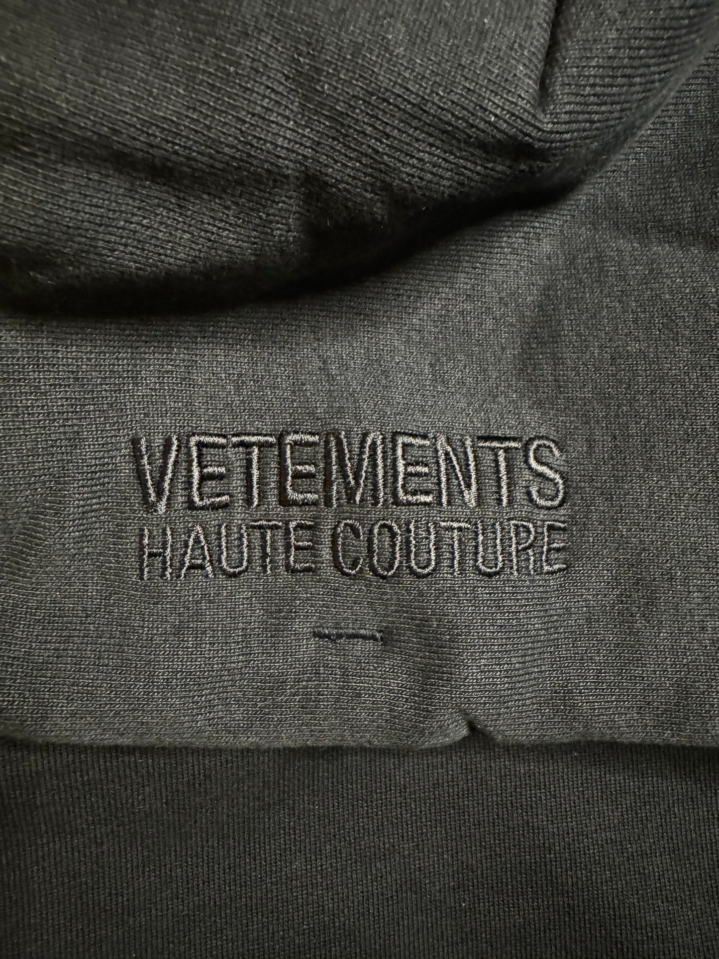 Vetements FW17 Haute Couture Sweatshirt