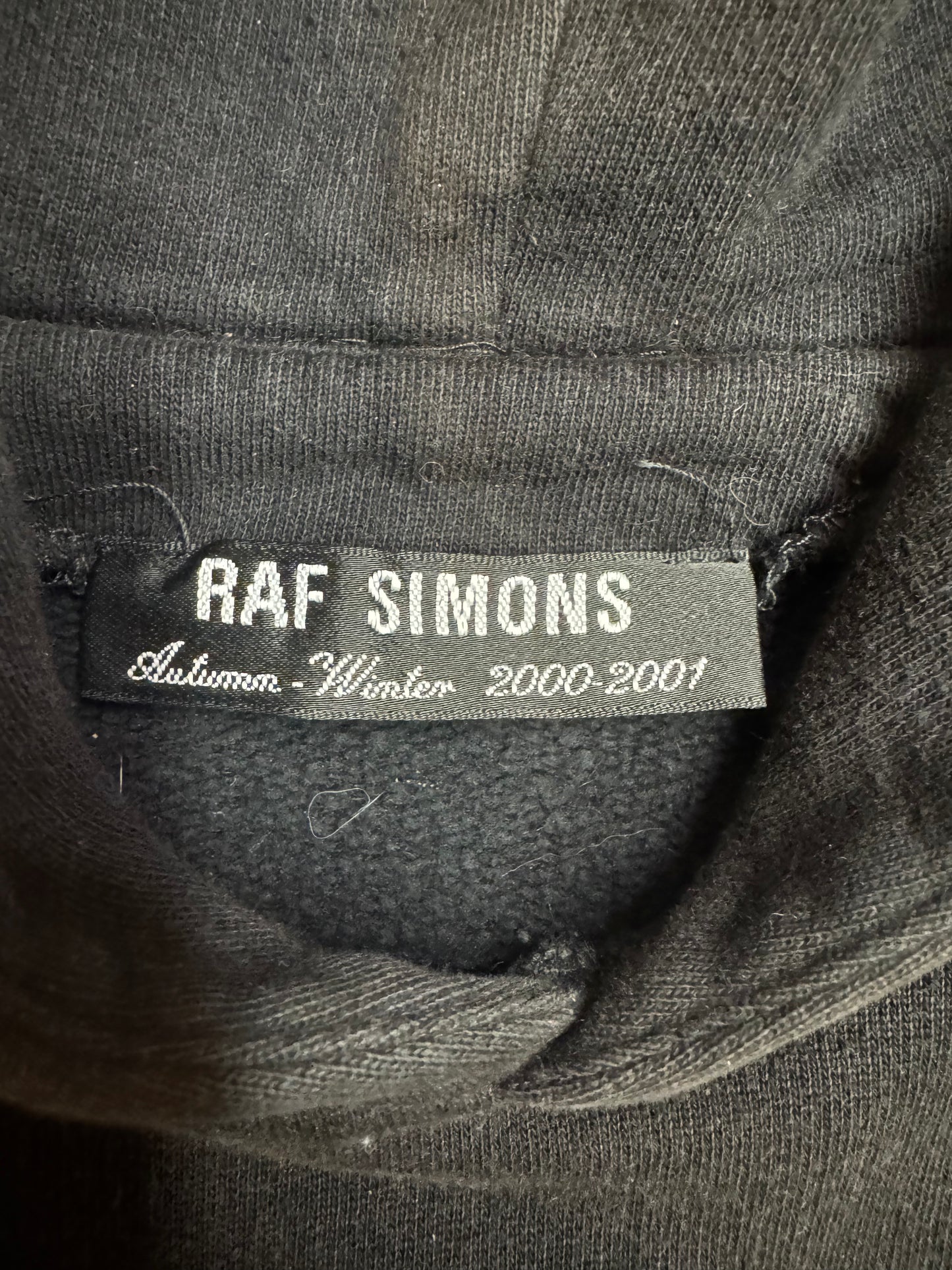 Raf Simons AW 2000 Confusion Sweatshirt