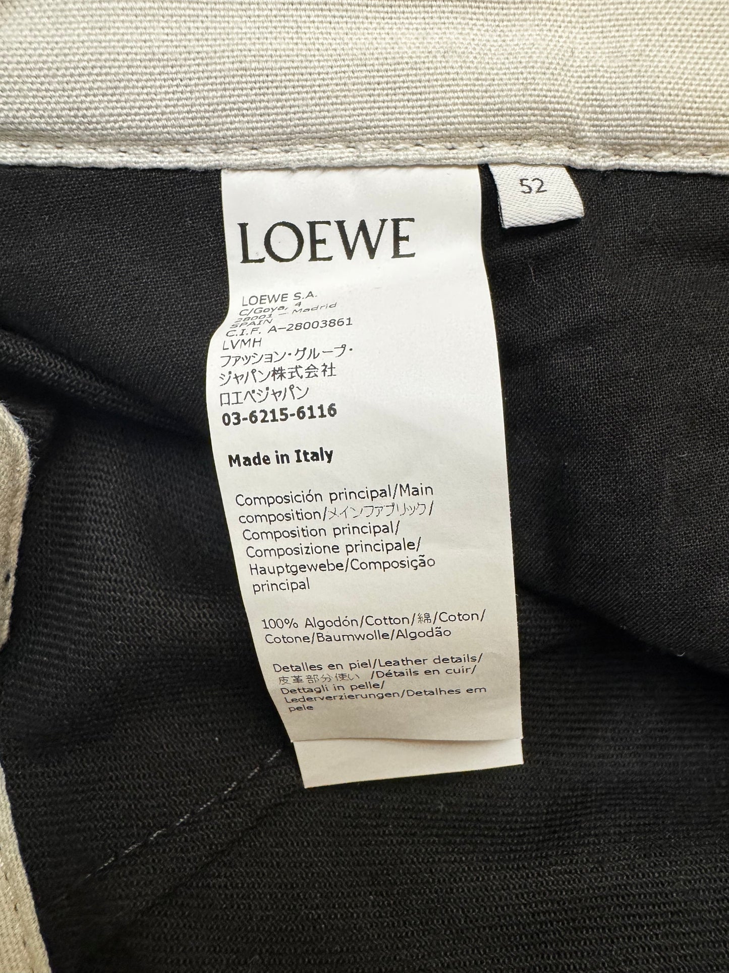 Loewe Drill Pants