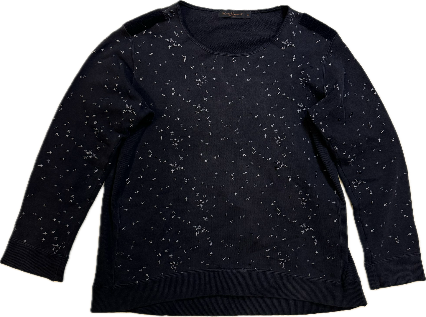 Undercover AW 2002 Cross Crewneck Sweatshirt – First Times Worldwide Undercover AW 2002 Cross Crewneck Sweatshirt – First Times Worldwide