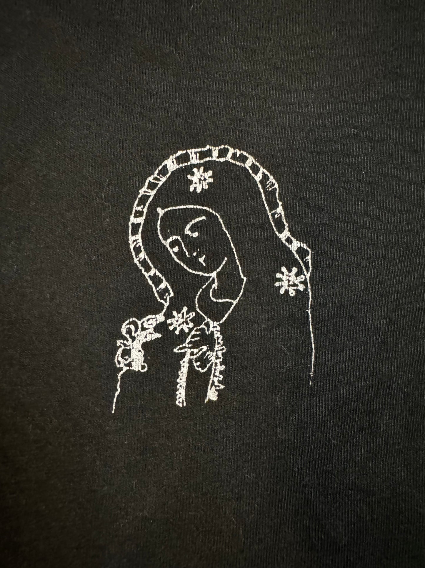 Helmut Lang 1996 Virgin Mary T Shirt