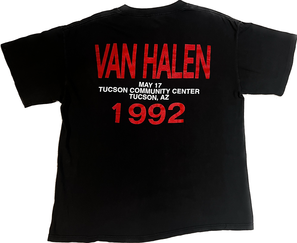 Vintage 1992 Van Halen Band Tour T-shirt – First Times Worldwide